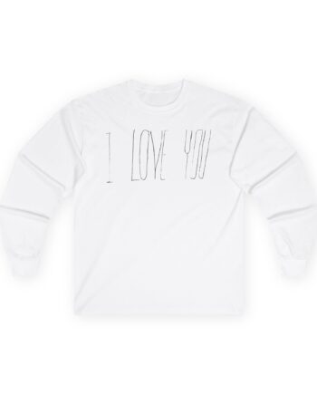 Kurt Cobain I Love You Unisex Ultra Cotton Long Sleeve Tee