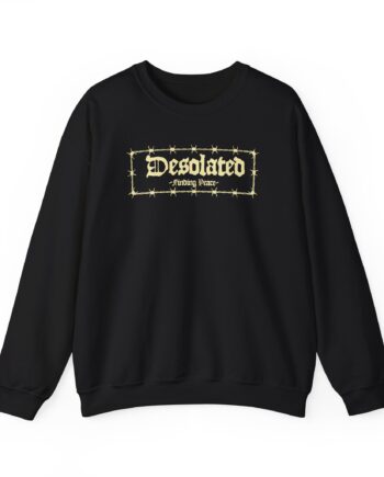 Desolated Finding Peace Unisex Heavy Blend™ Crewneck Sweatshirt