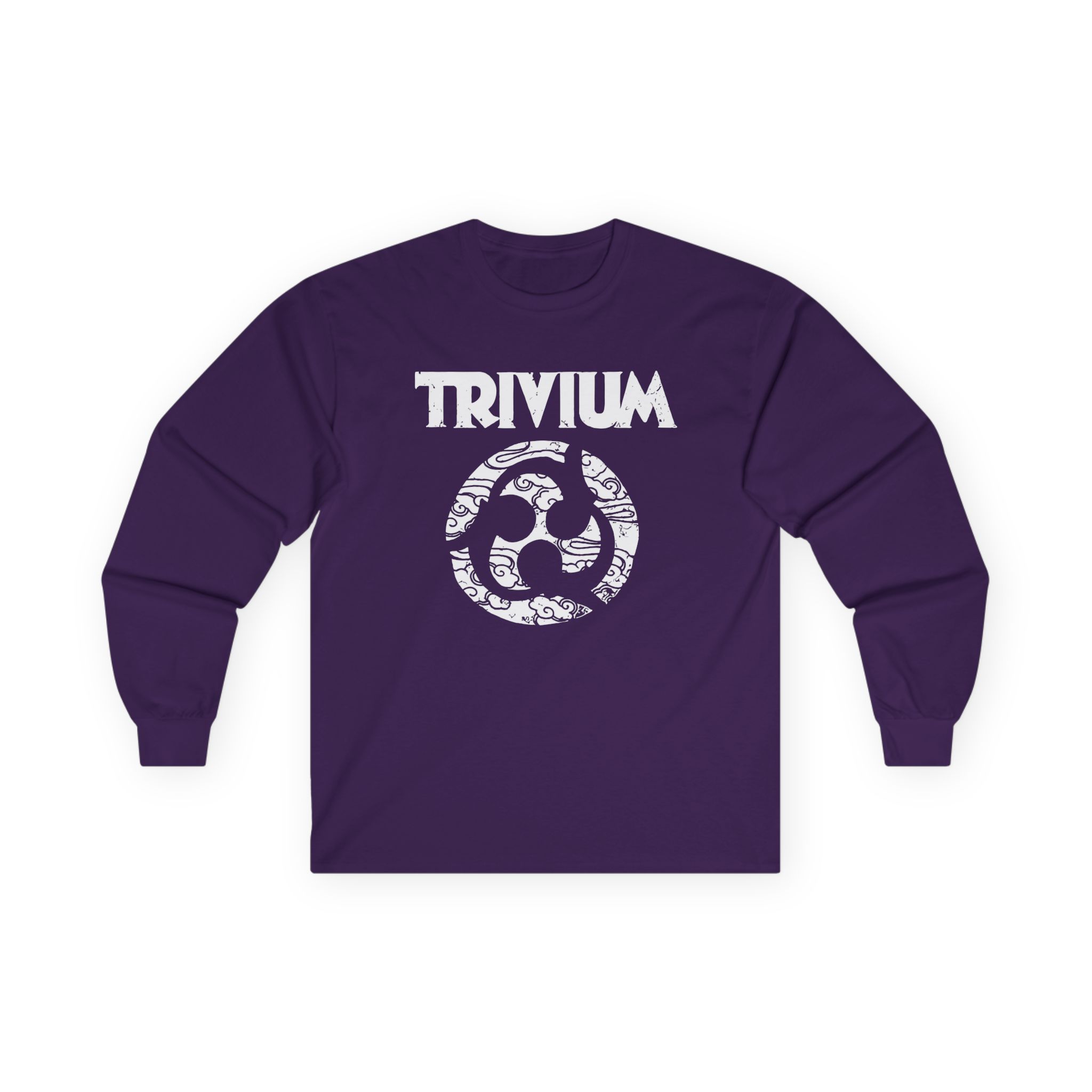 Trivium Swirl Logo Unisex Ultra Cotton Long Sleeve Tee