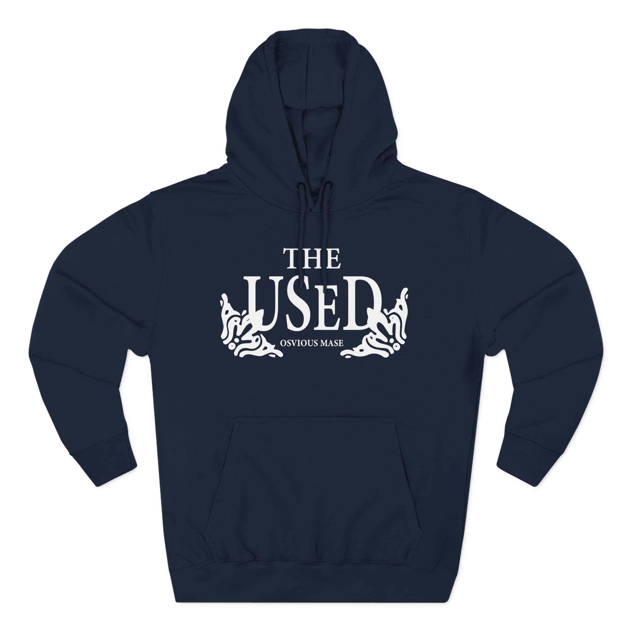The Used Three-Panel Fleece Hoodie