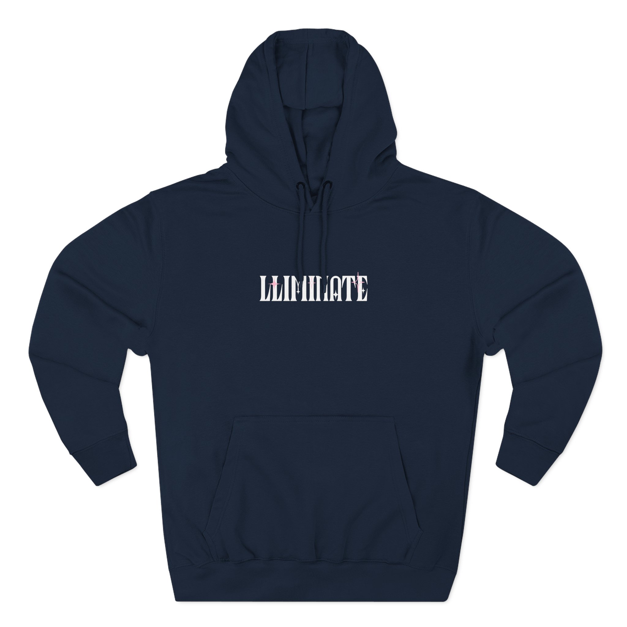 Illiminate Three-Panel Fleece Hoodie