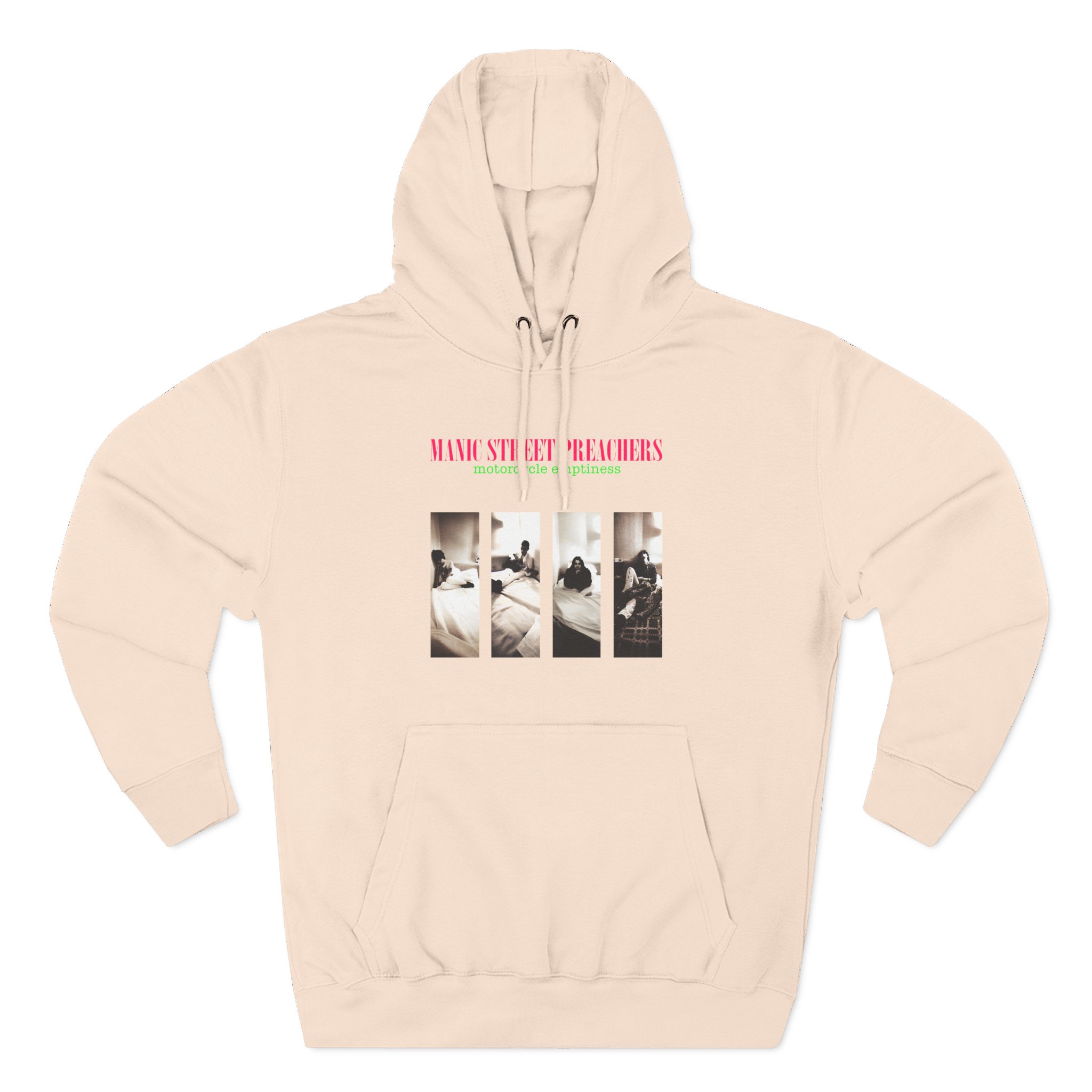 Manic Street Preachers Motorcycle Emptiness Photo Lilac Three-Panel Fleece Hoodie