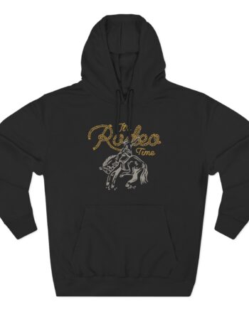 Dale Brisby It's Rodeo Time Bronc Three-Panel Fleece Hoodie