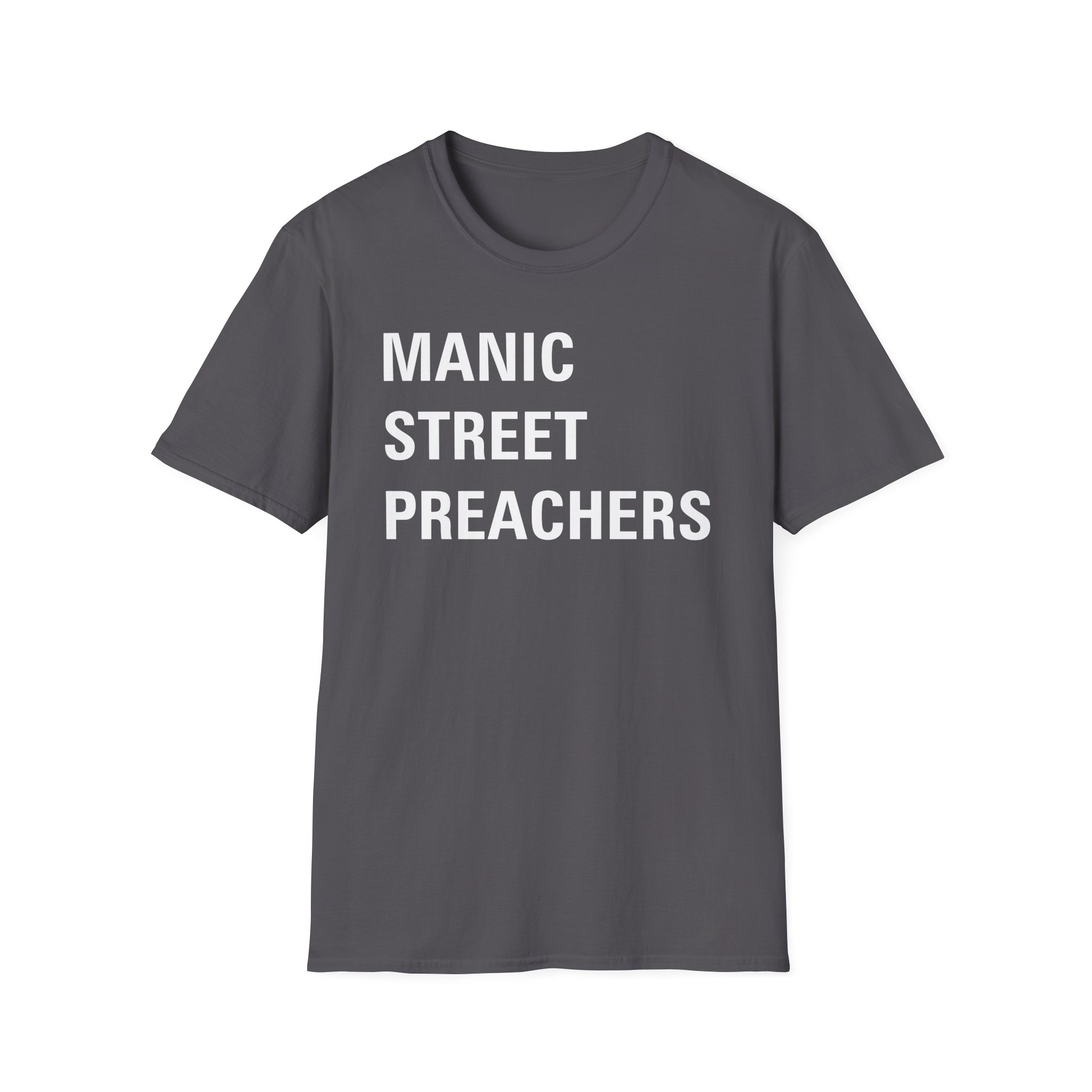 Manic Street Preachers Block Logo Unisex Softstyle T-Shirt