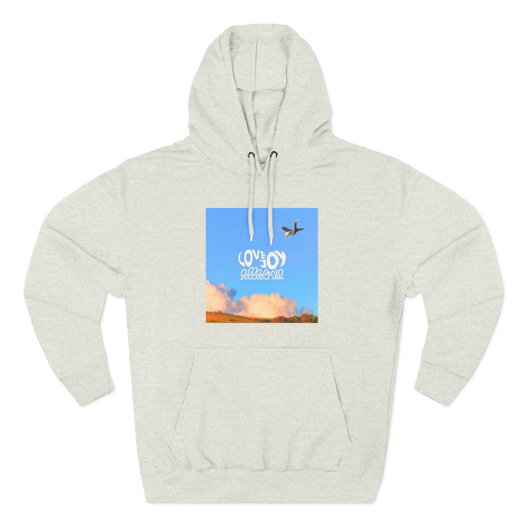 Lovejoy Pebblebrain Three-Panel Fleece Hoodie