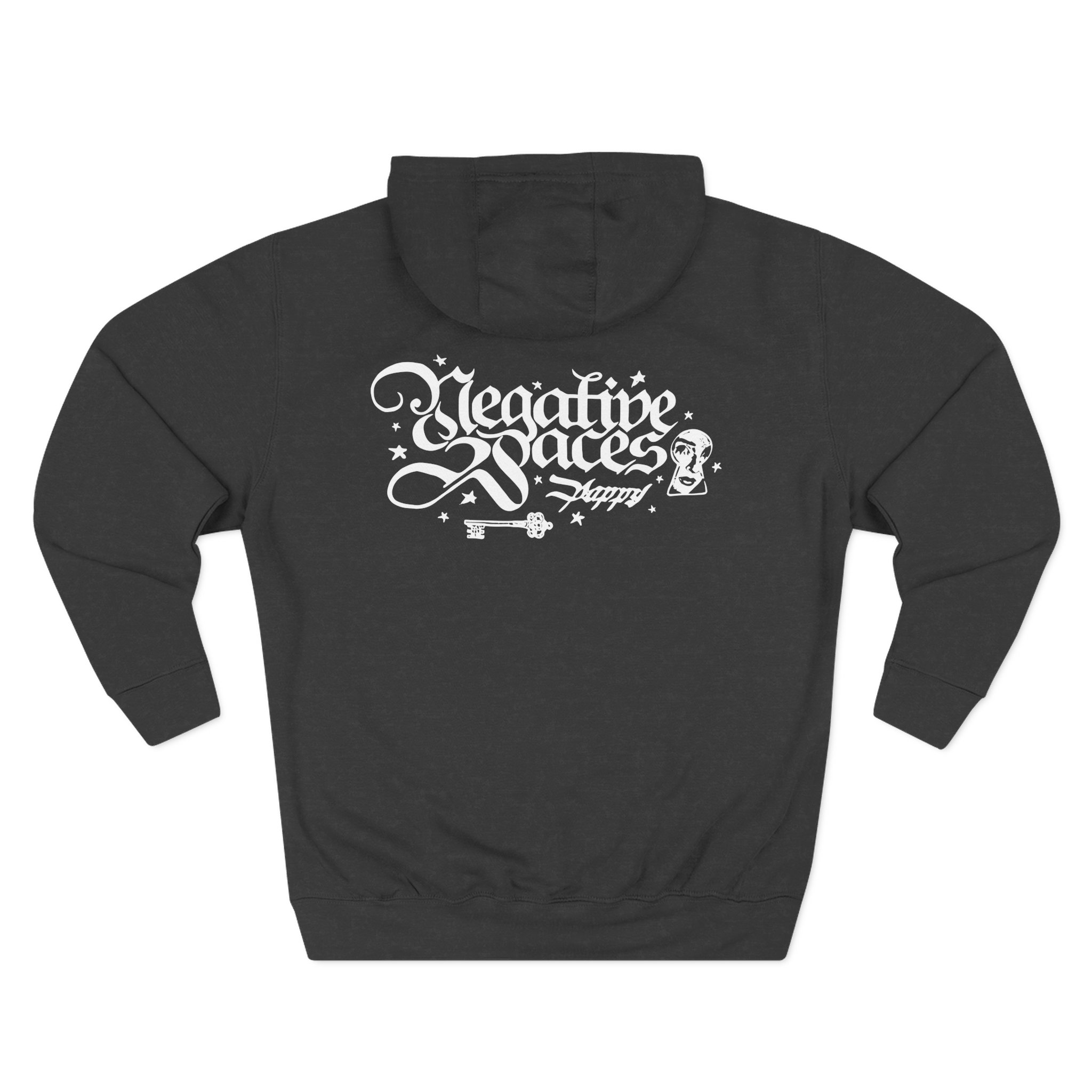 Poppy Key Three-Panel Fleece Hoodie