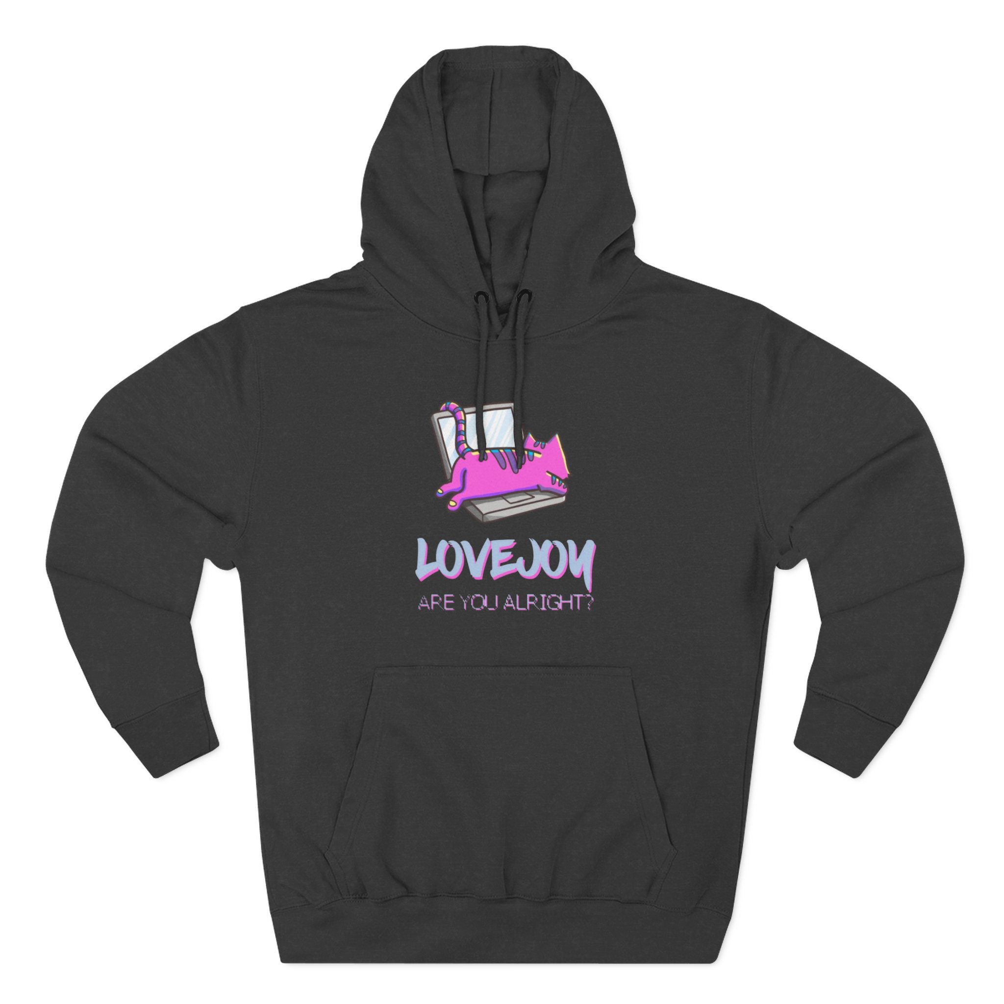 Lovejoy Three-Panel Fleece Hoodie