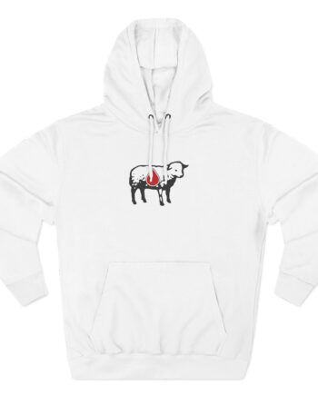 Counterparts Three-Panel Fleece Hoodie