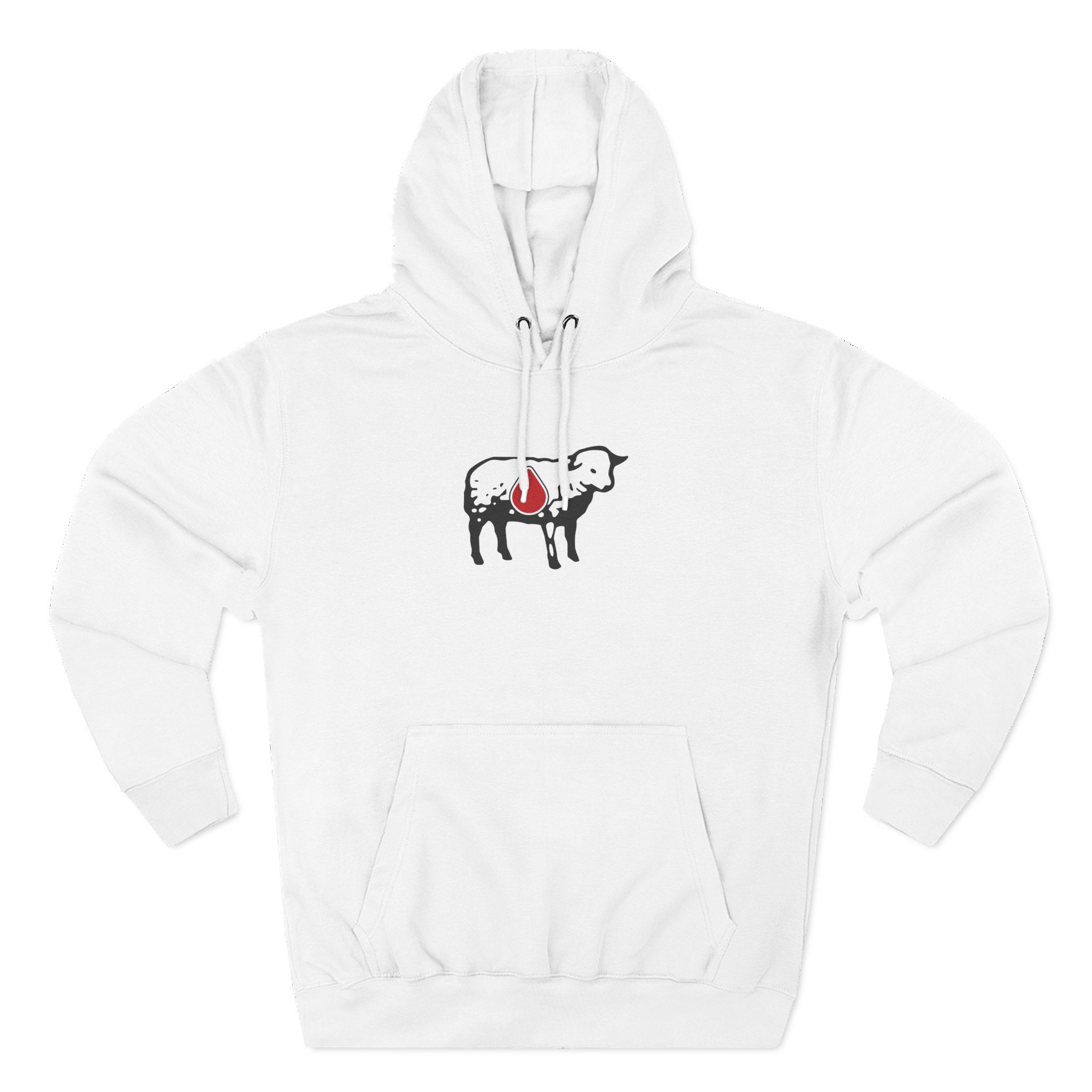 Counterparts Three-Panel Fleece Hoodie