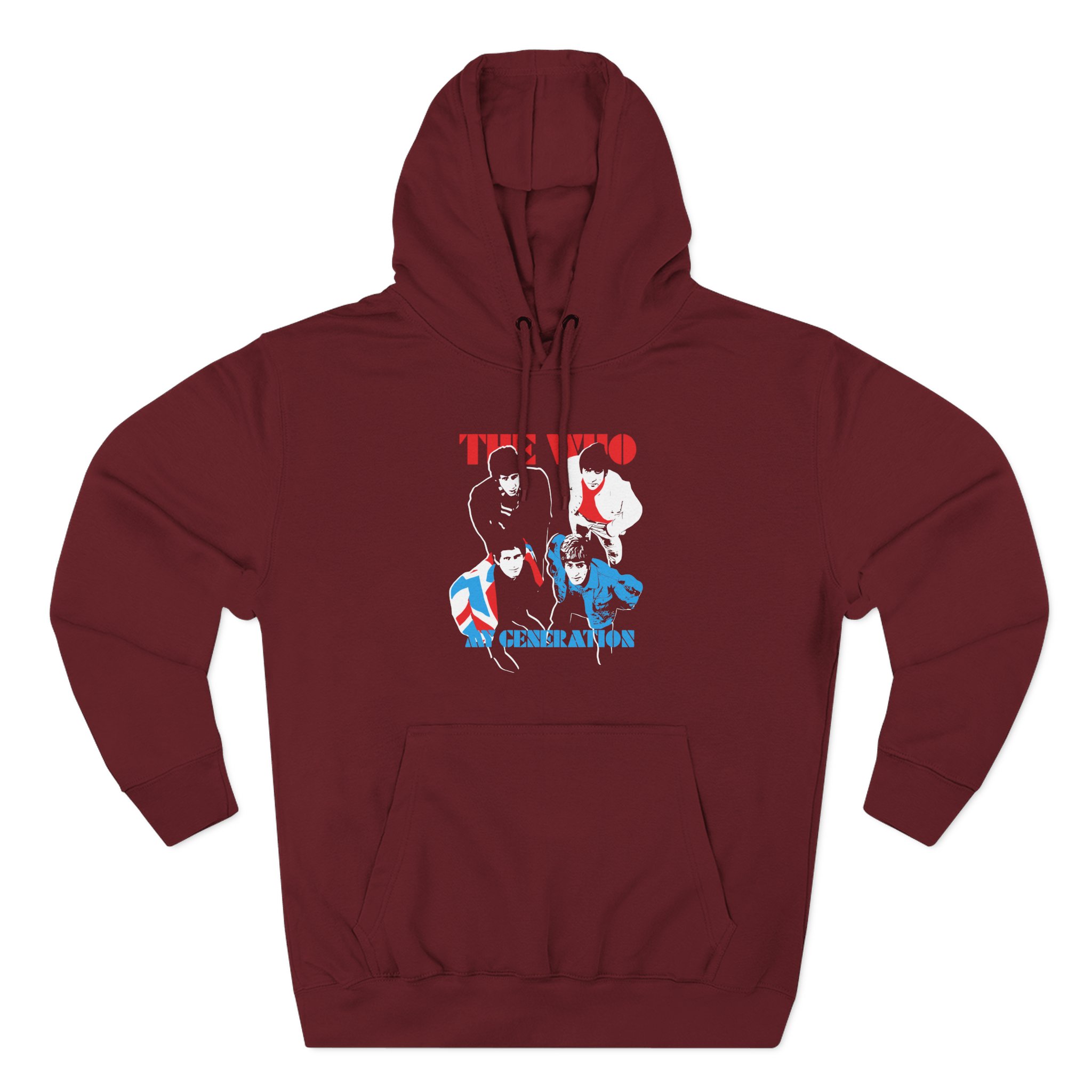 TW My Generation Album Cover Three-Panel Fleece Hoodie
