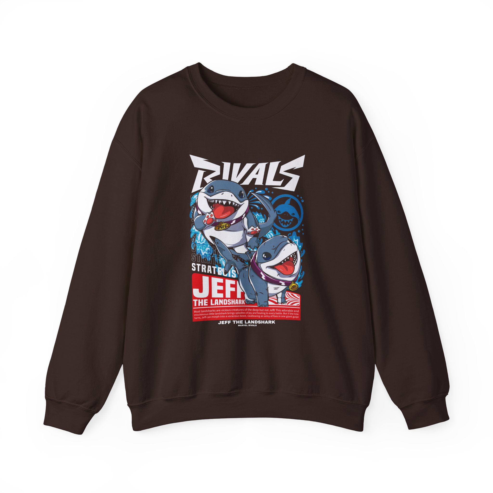 Jeff the Land Shark Unisex Heavy Blendâ„¢ Crewneck Sweatshirt