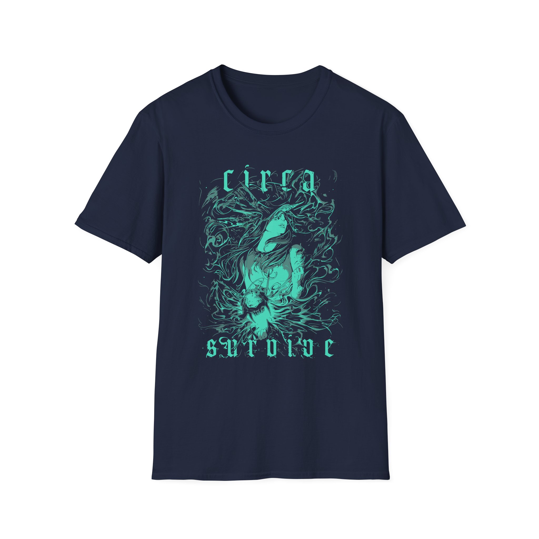 Circa Survive Illustration Unisex Softstyle T-Shirt