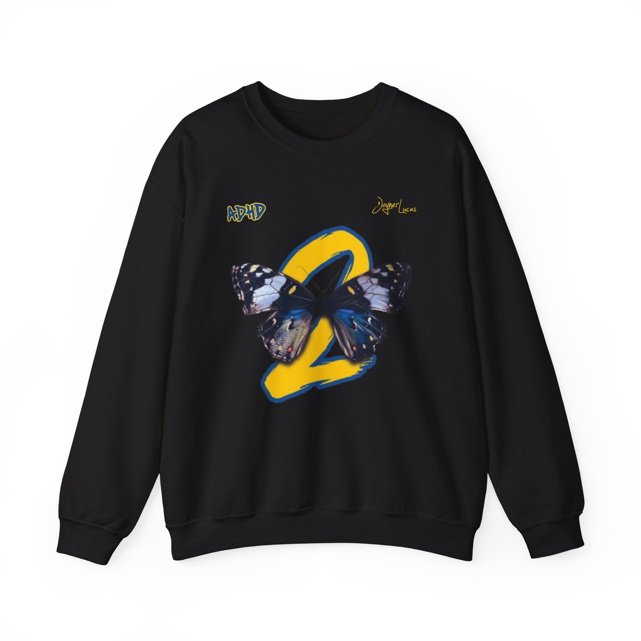 Joyner Lucas 2 Butterfly Unisex Heavy Blendâ„¢ Crewneck Sweatshirt