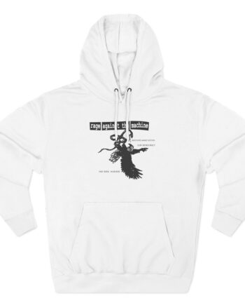 Rage Against the Machine Our Democracy Has Been Hijacked Three-Panel Fleece Hoodie