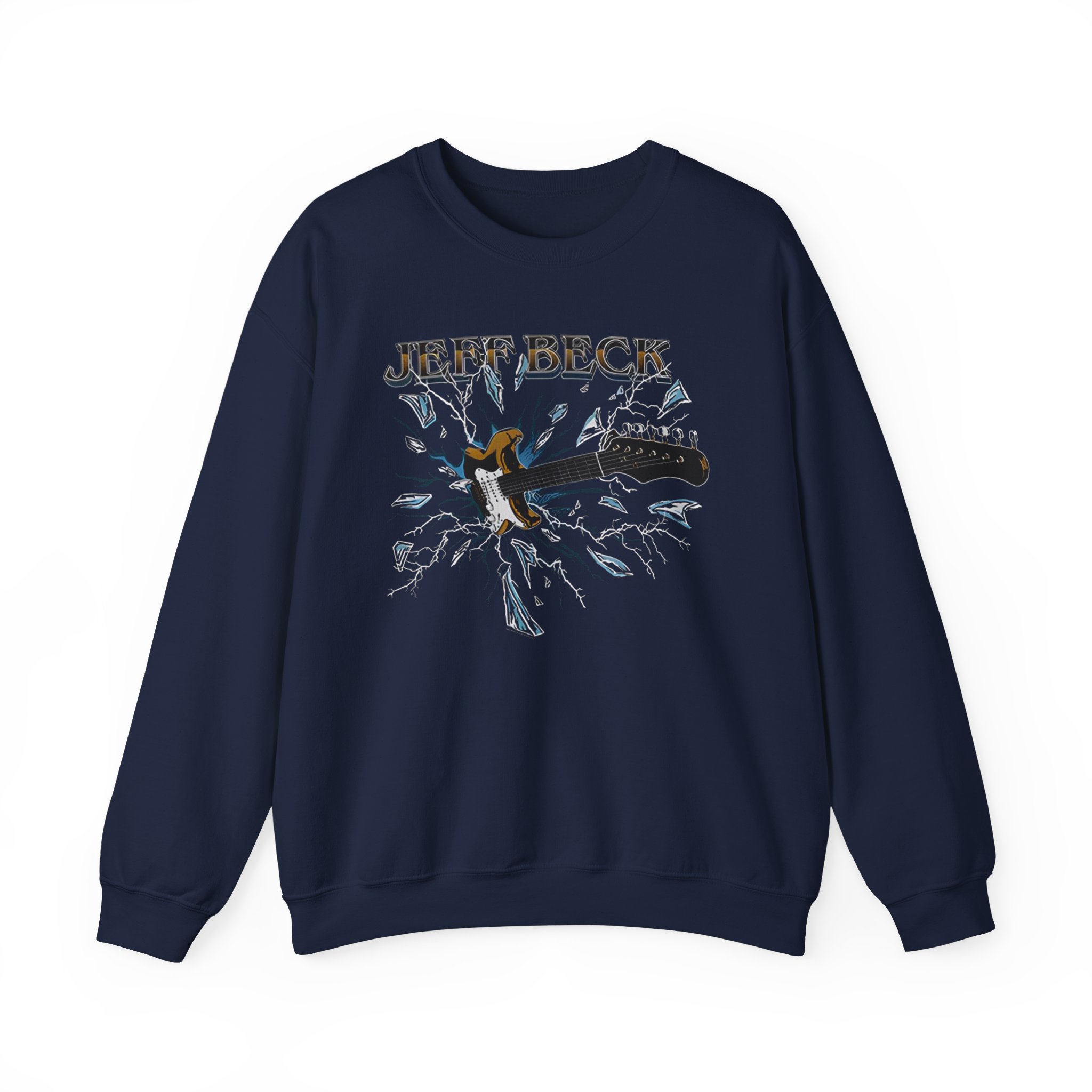 Jeff Beck Hammerhead Unisex Heavy Blendâ„¢ Crewneck Sweatshirt