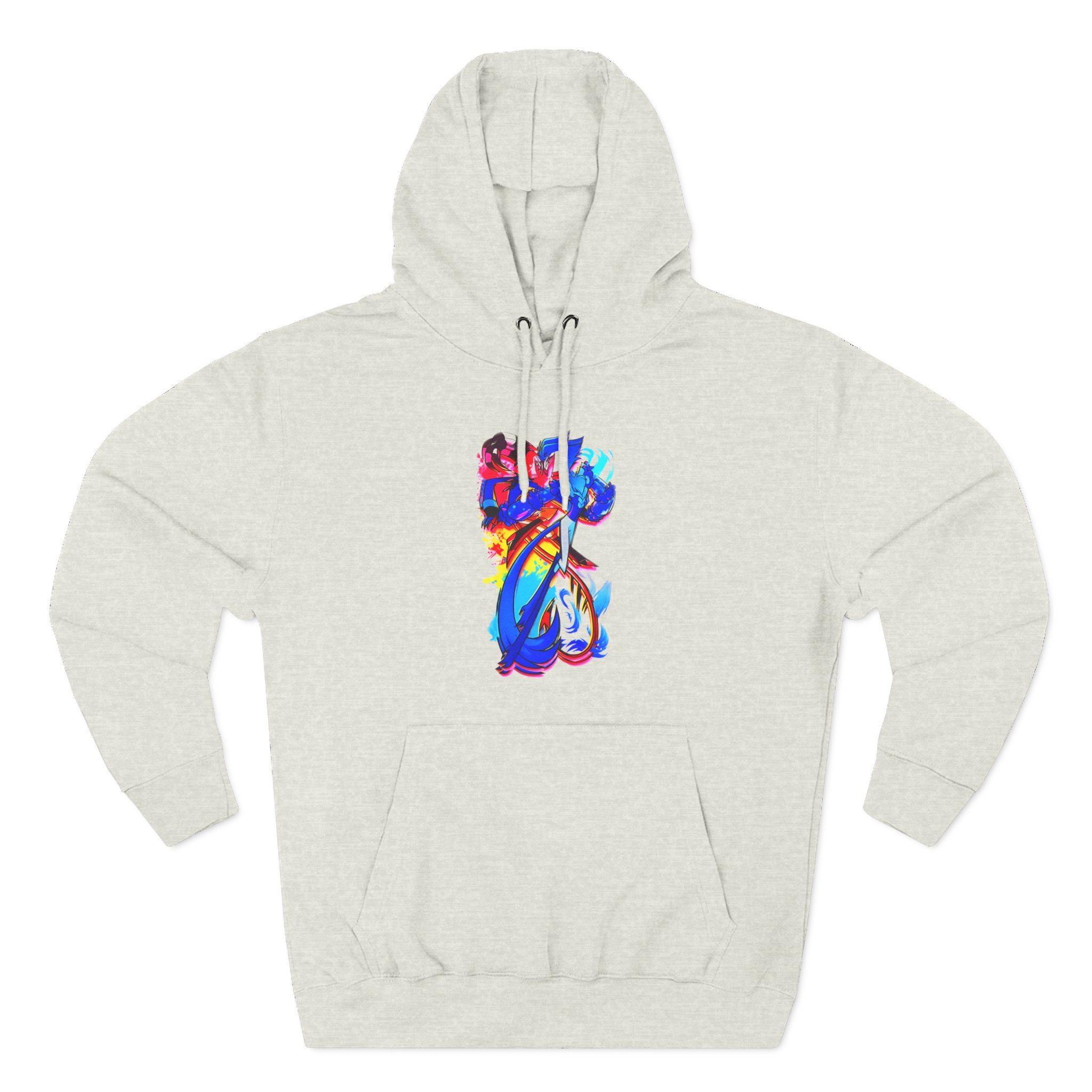 Helluva Boss Stolas & Blitzo Micro Three-Panel Fleece Hoodie