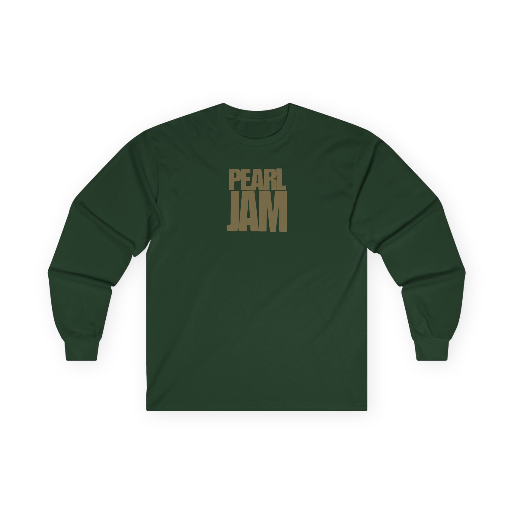 Pearl Jam Ten Logo Unisex Ultra Cotton Long Sleeve Tee