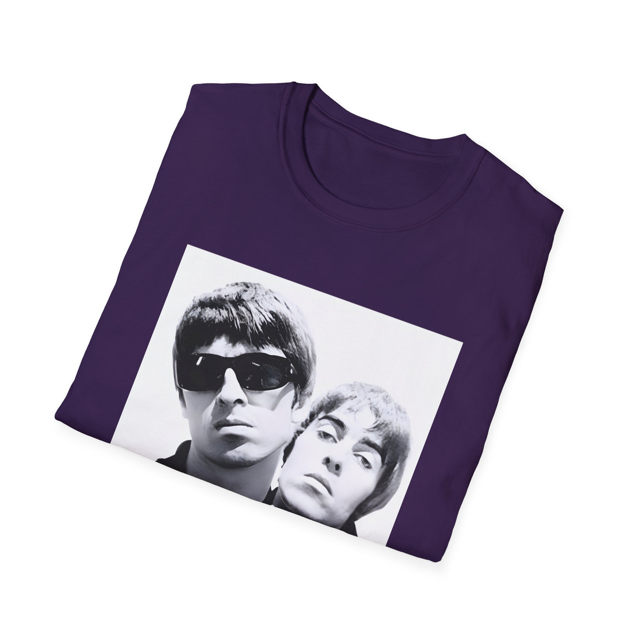 Oasis Liam & Noel Unisex Softstyle T-Shirt