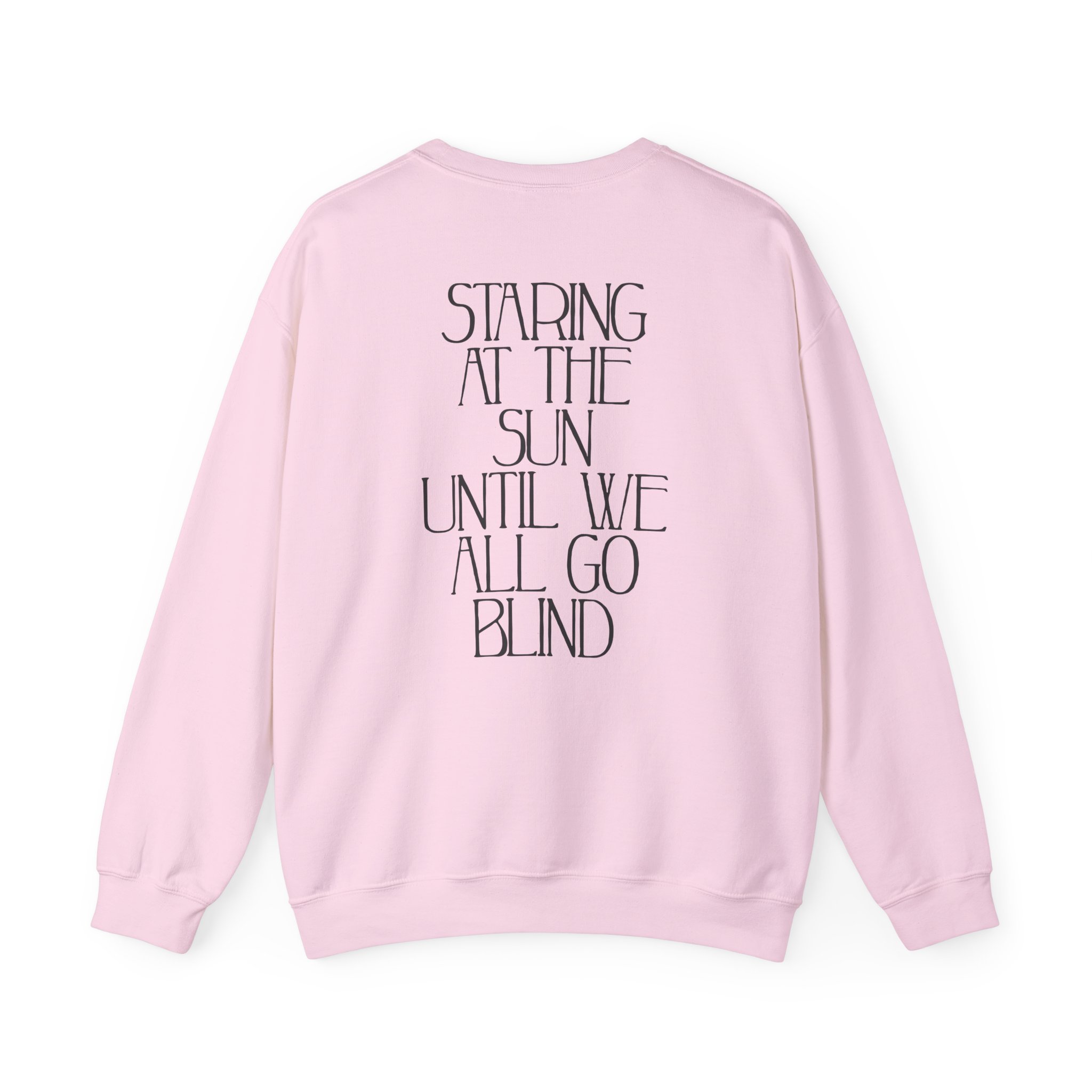 Like Moths to Flames Staring at the Sun Unisex Heavy Blendâ„¢ Crewneck Sweatshirt