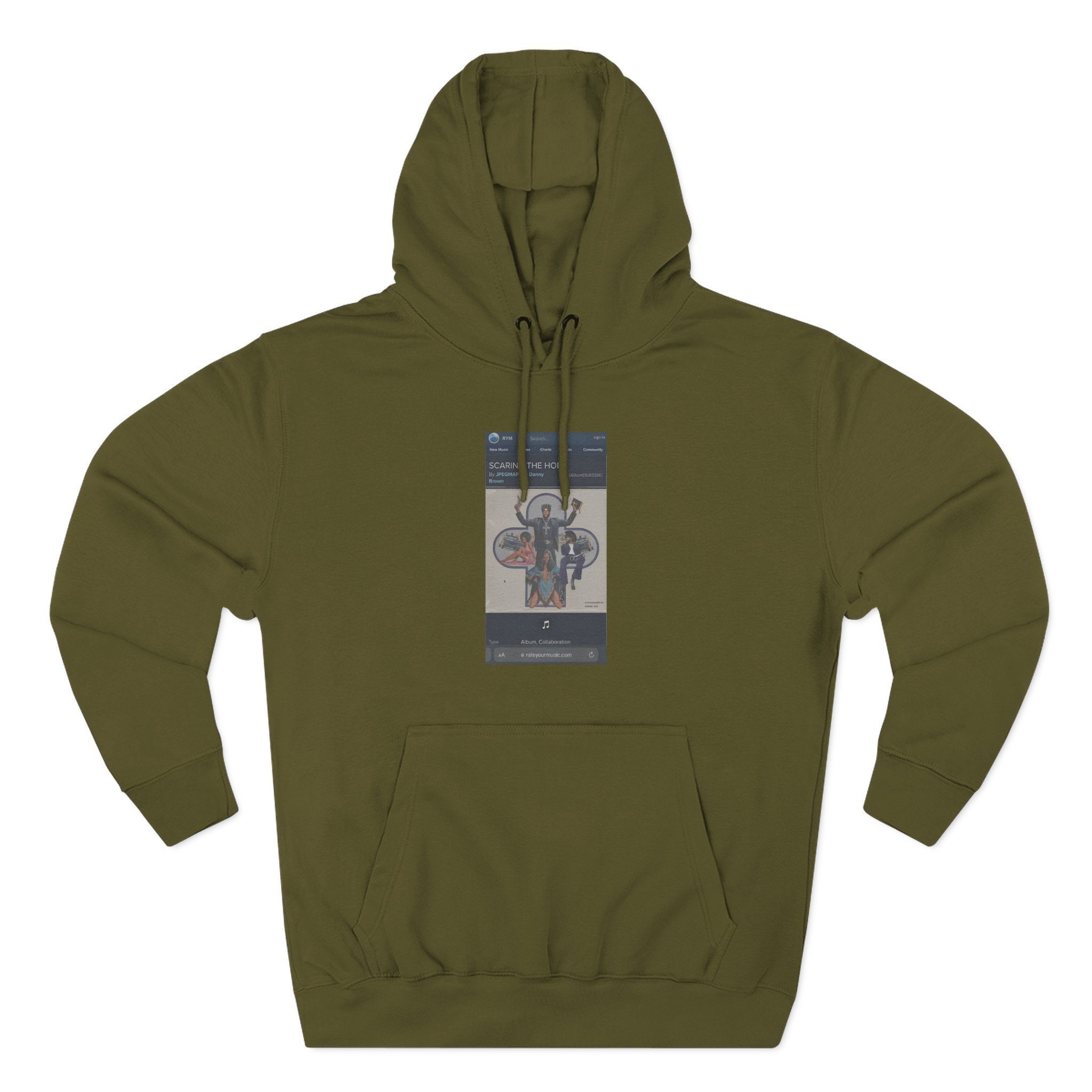 Jpegmafia RYM Hoes Three-Panel Fleece Hoodie