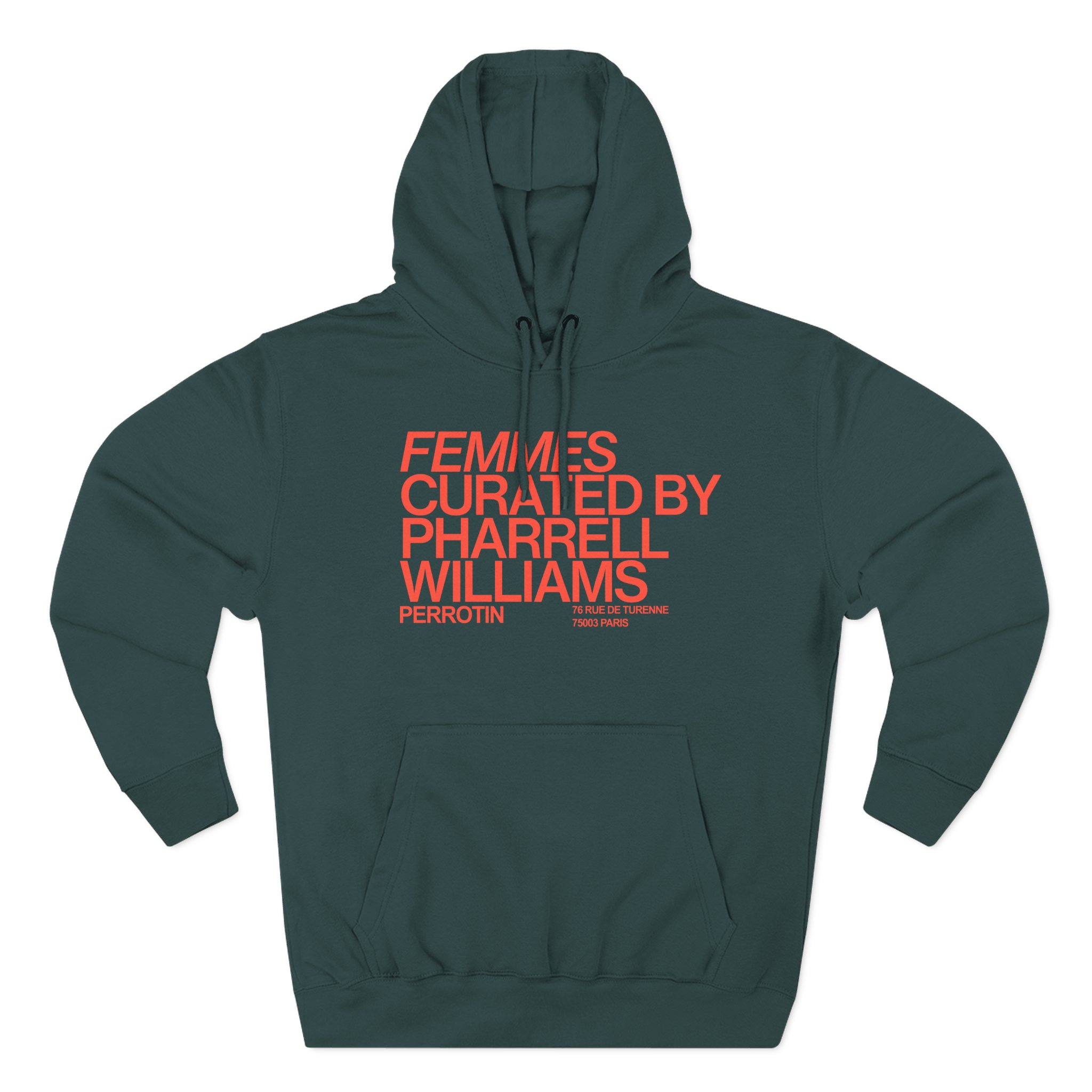 Pharrell Williams Femmes Three-Panel Fleece Hoodie