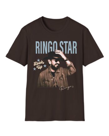Ringo Starr Look Up Unisex Softstyle T-Shirt