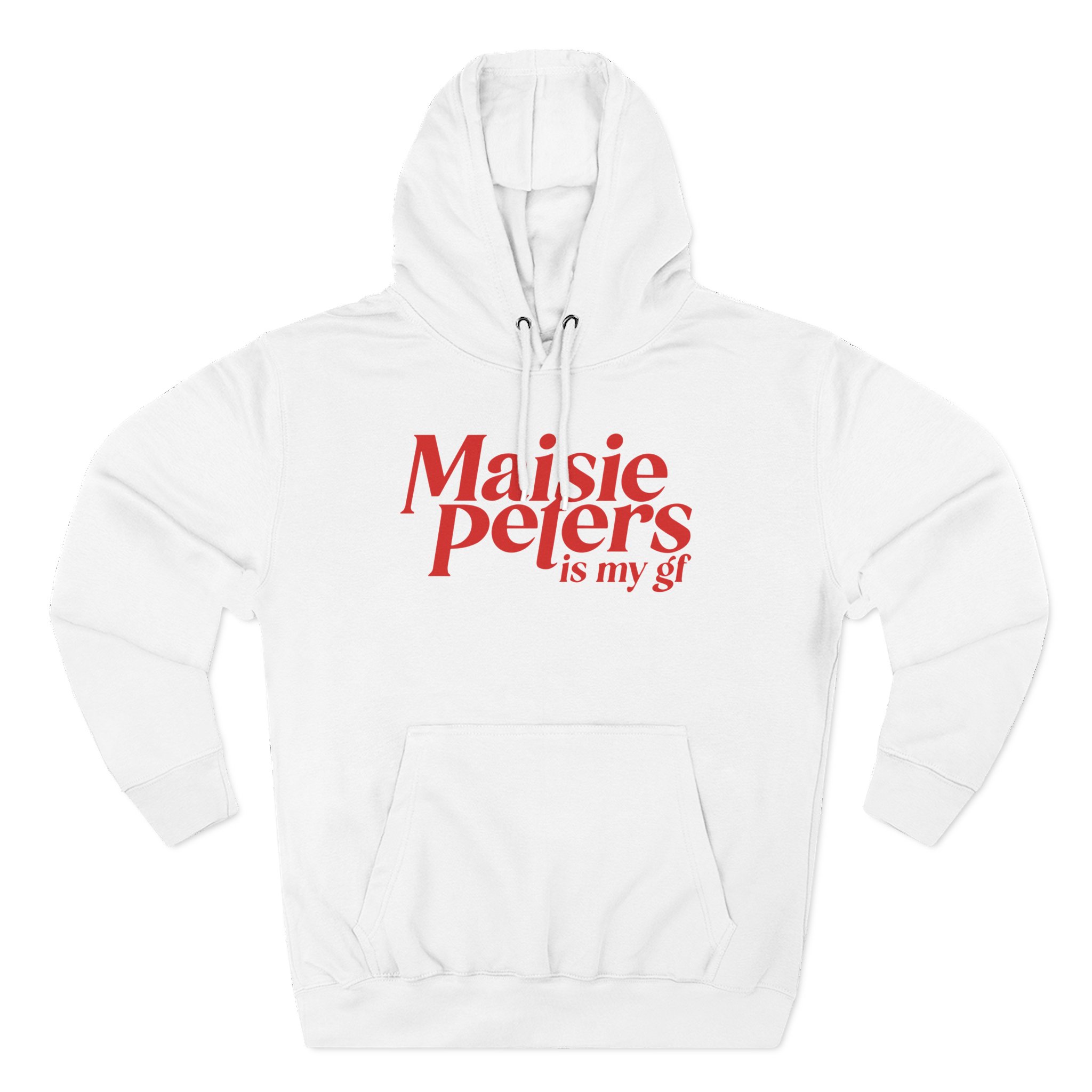 Maisie Peters is My Gf Three-Panel Fleece Hoodie