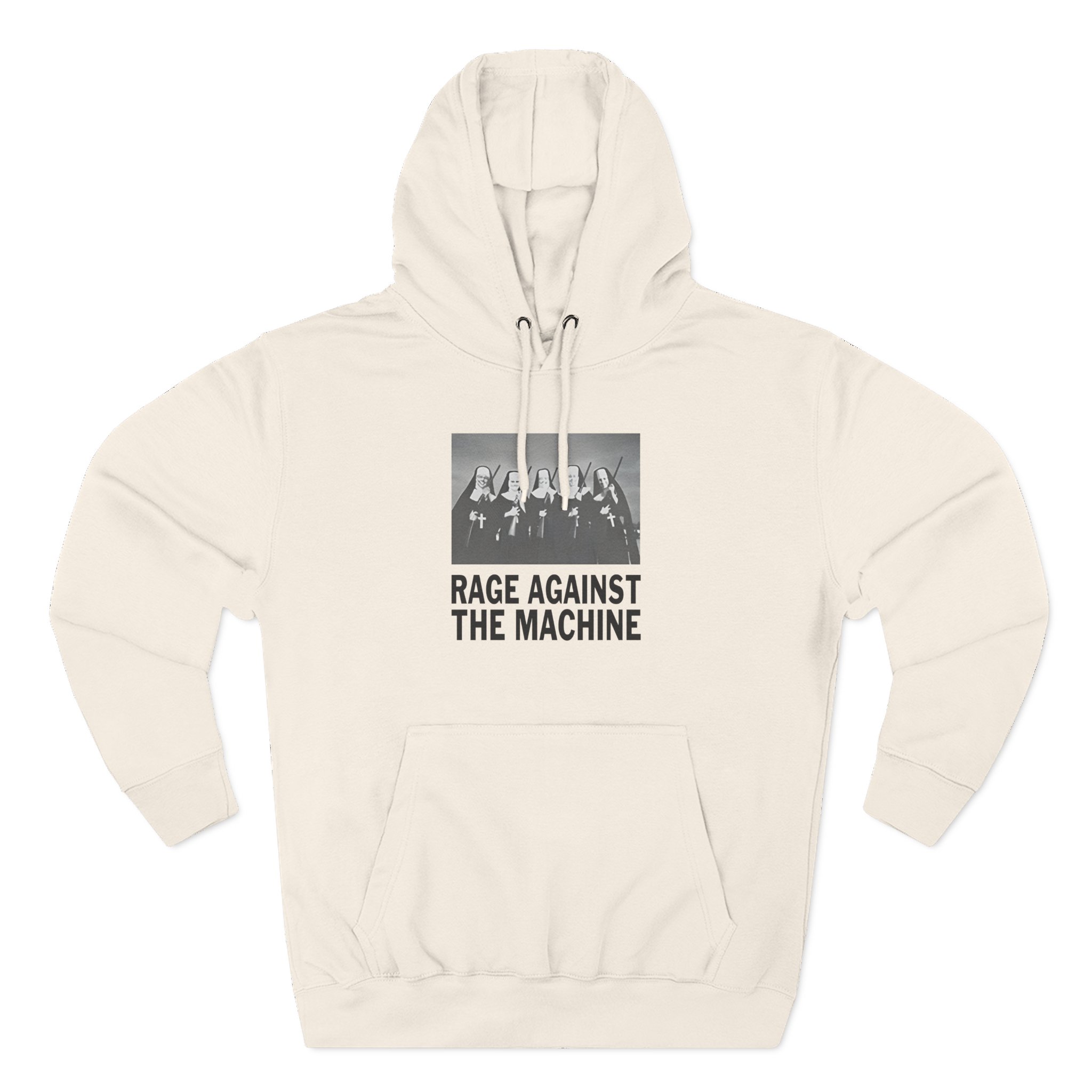 Rage Against the Machine Nuns and Guns Three-Panel Fleece Hoodie