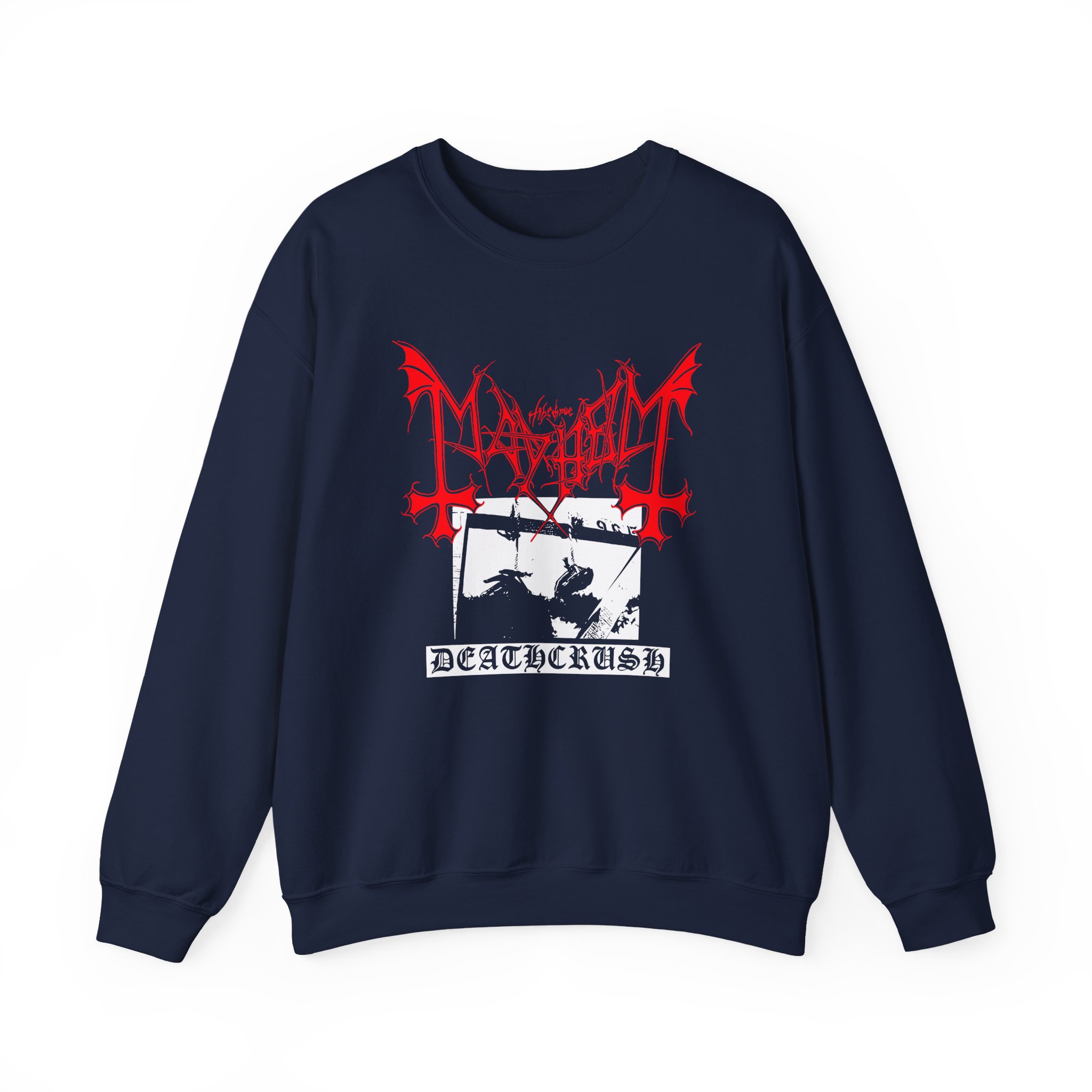 Mayhem Deathcrush Unisex Heavy Blendâ„¢ Crewneck Sweatshirt