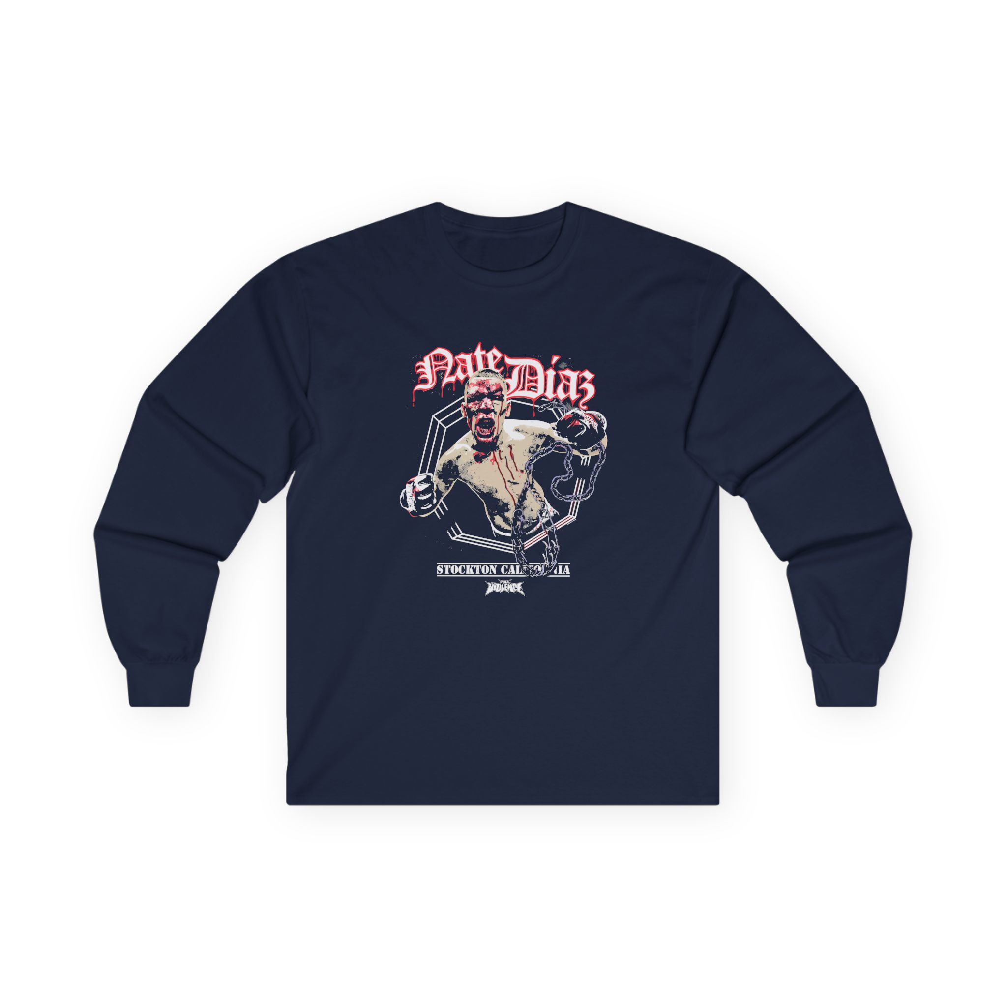 Nate Diaz Stockton Slugger Unisex Ultra Cotton Long Sleeve Tee