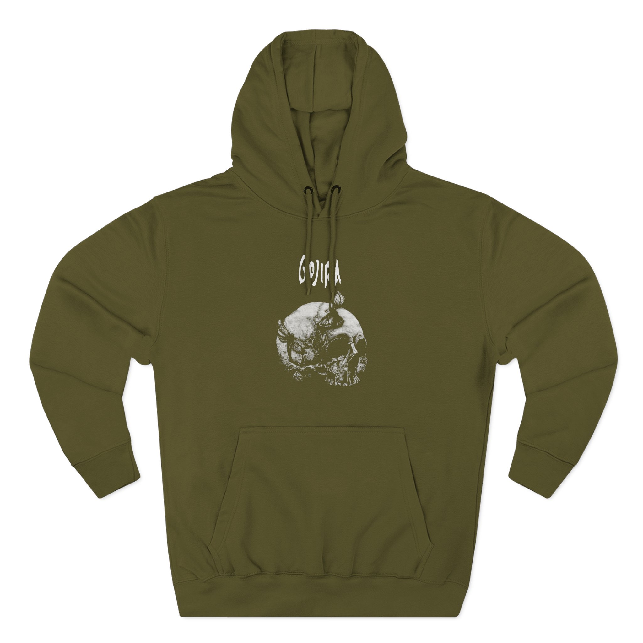Gojira Moth Skull Three-Panel Fleece Hoodie