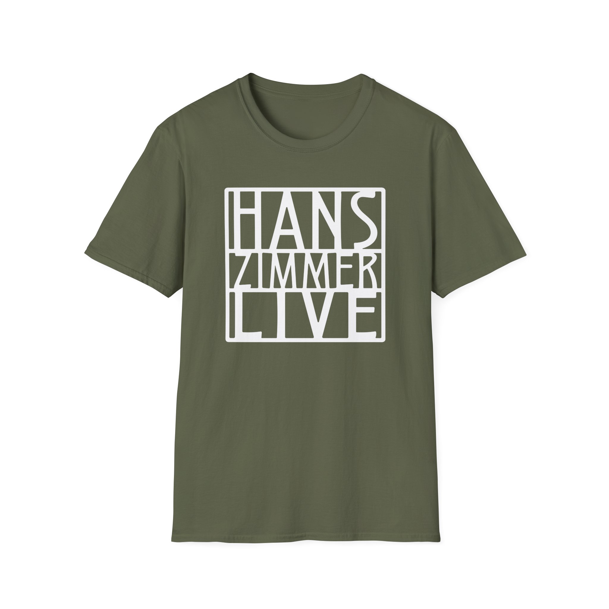 Hans Zimmer Logo Tour Unisex Softstyle T-Shirt