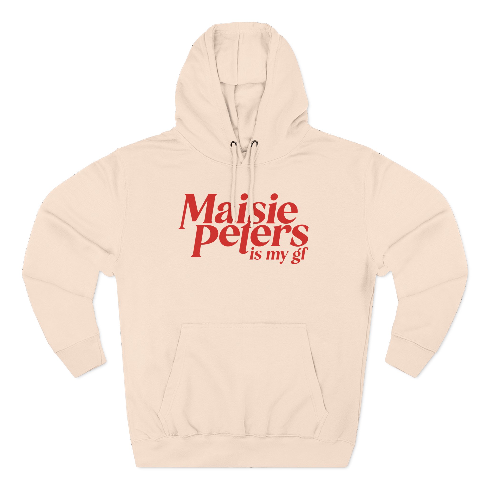 Maisie Peters is My Gf Three-Panel Fleece Hoodie