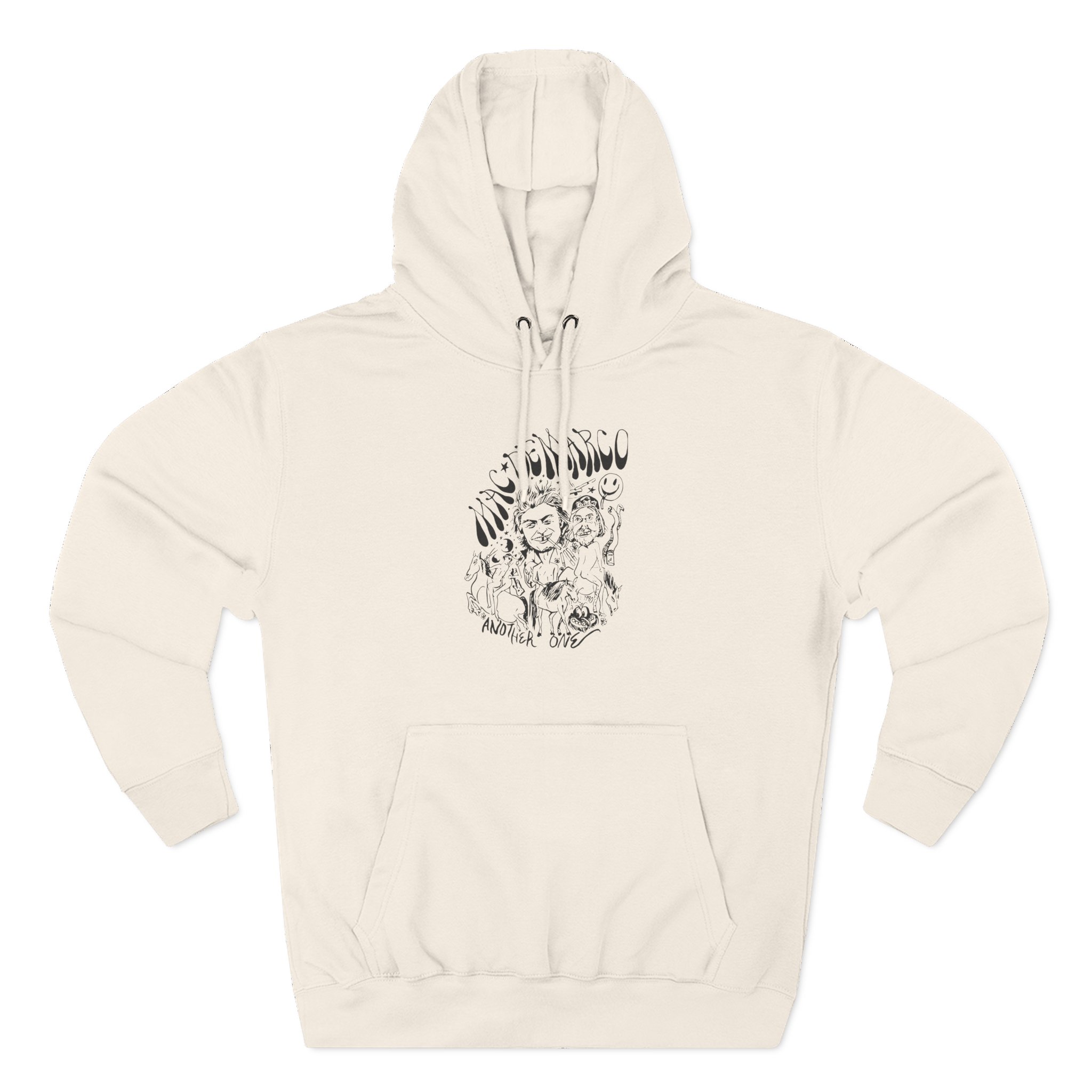 Mac Demarco Another One Three-Panel Fleece Hoodie