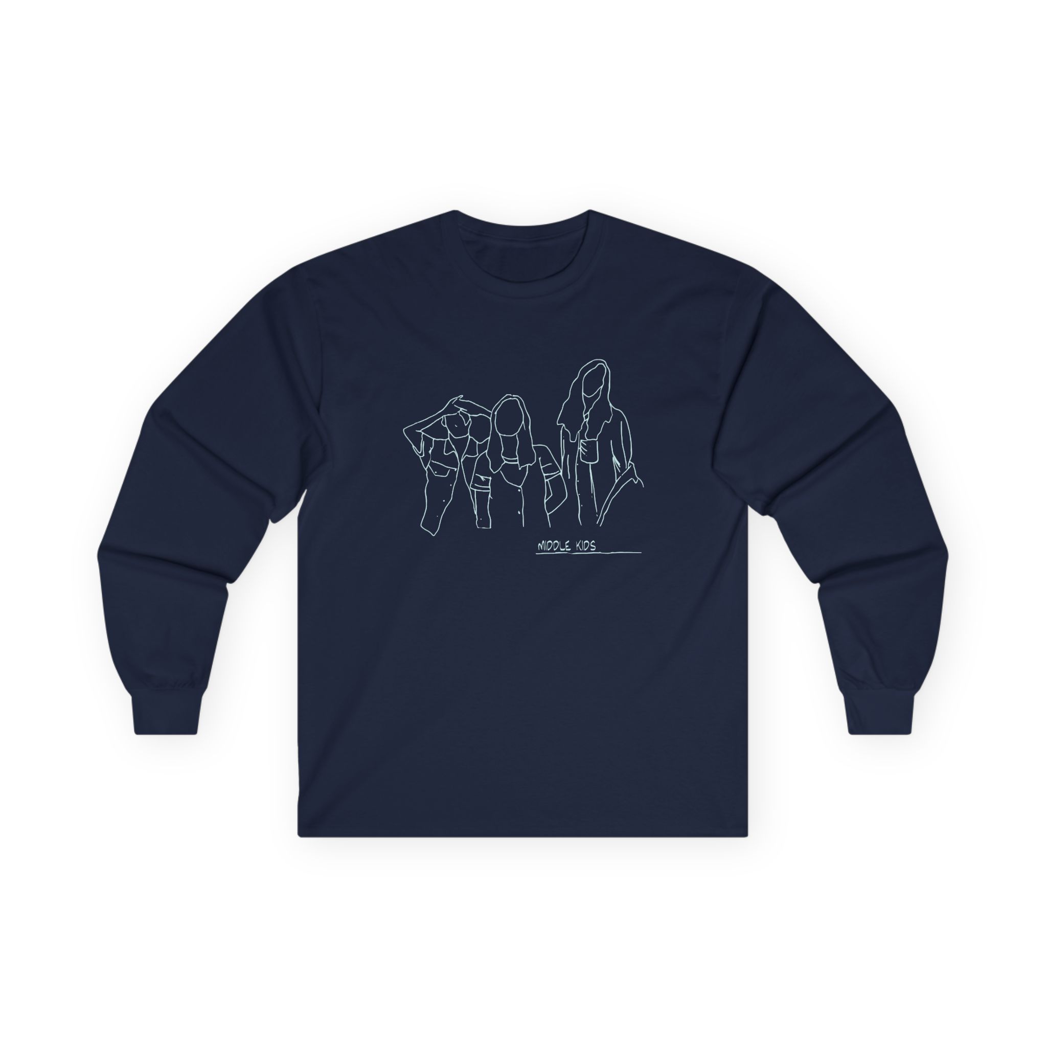 Middle Kids Unisex Ultra Cotton Long Sleeve Tee