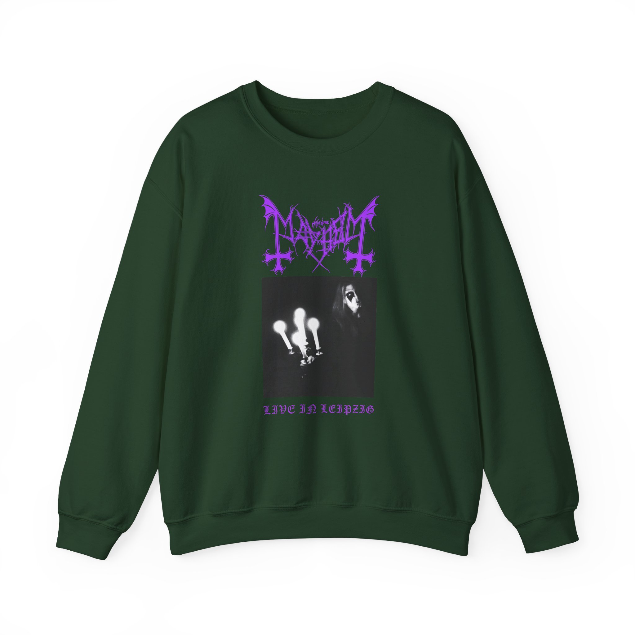 Mayhem Live In Leipzig Unisex Heavy Blendâ„¢ Crewneck Sweatshirt