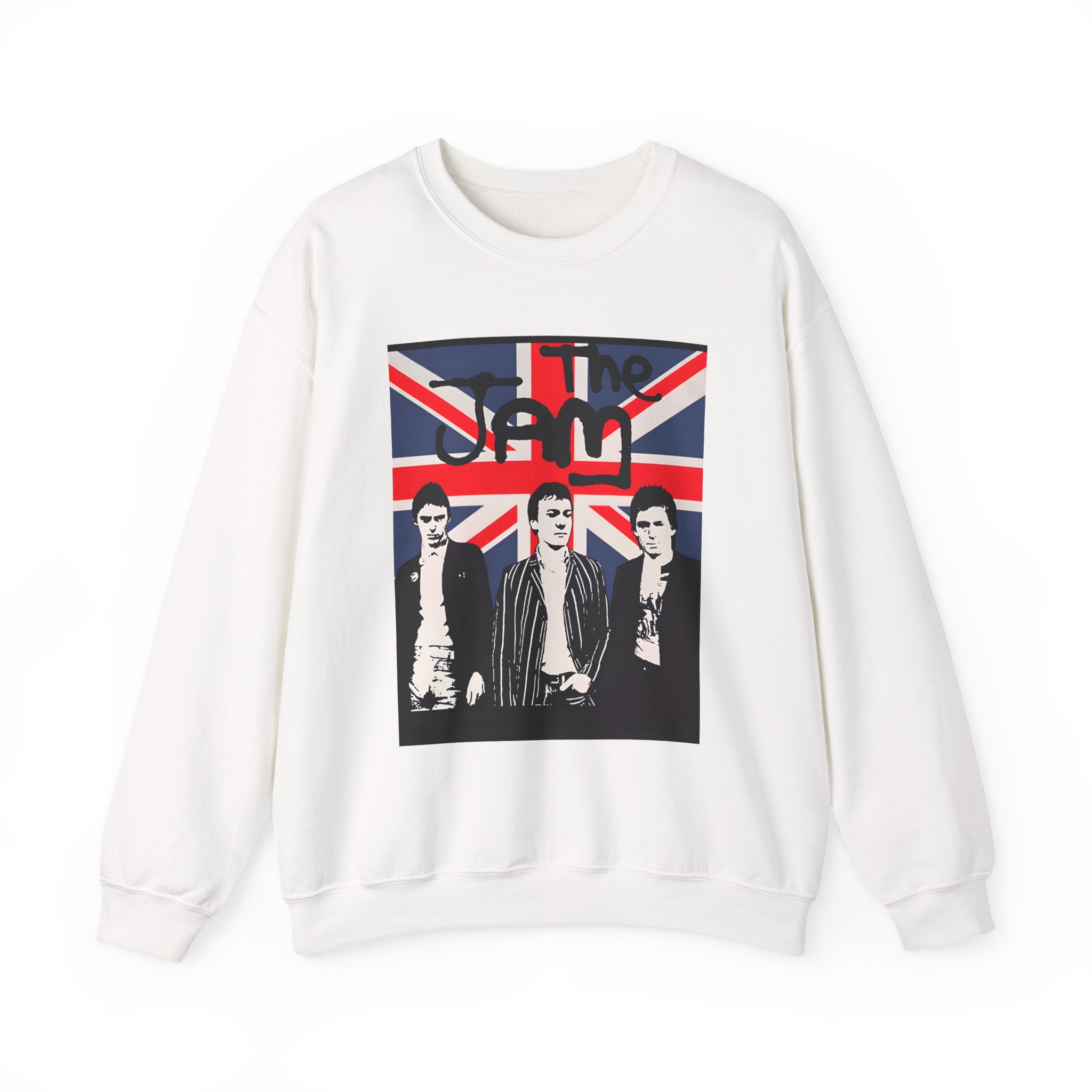 TJ British Flag Unisex Heavy Blendâ„¢ Crewneck Sweatshirt