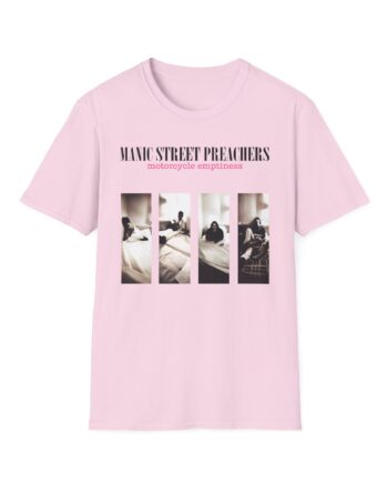 Manic Street Preachers Motorcycle Emptiness Photo Lilac Unisex Softstyle T-Shirt