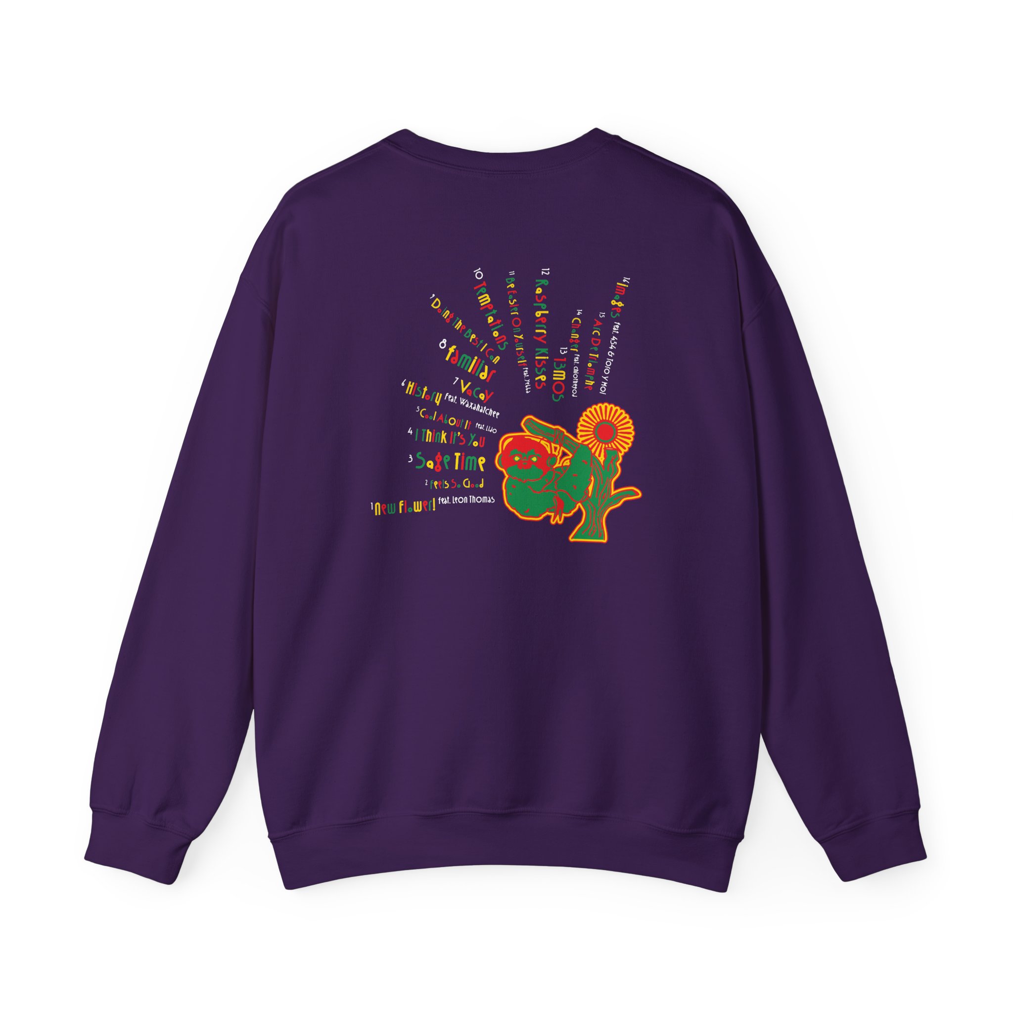 AminĂ© New Flower! Unisex Heavy Blendâ„¢ Crewneck Sweatshirt