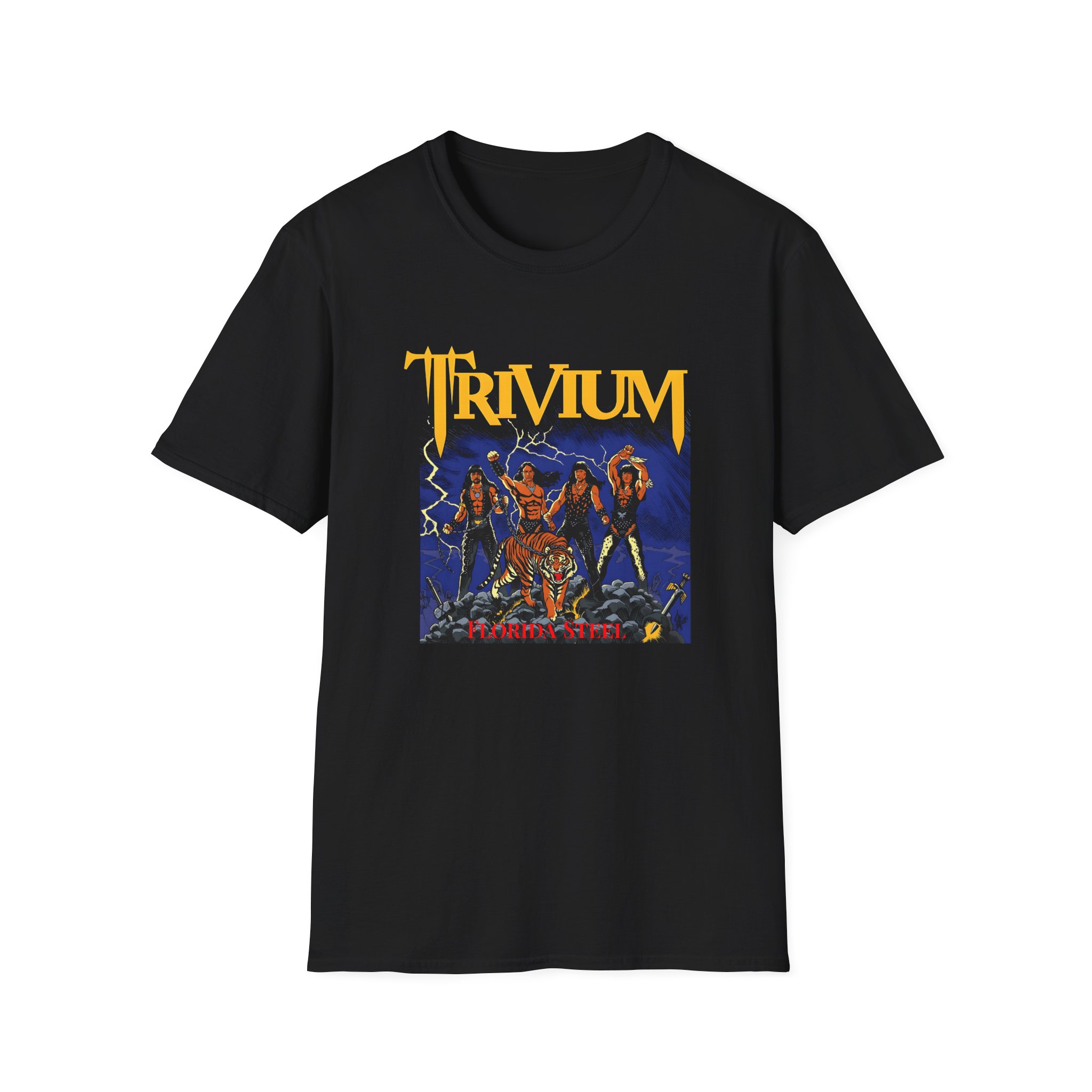 Trivium Kings Of Streaming Unisex Softstyle T-Shirt