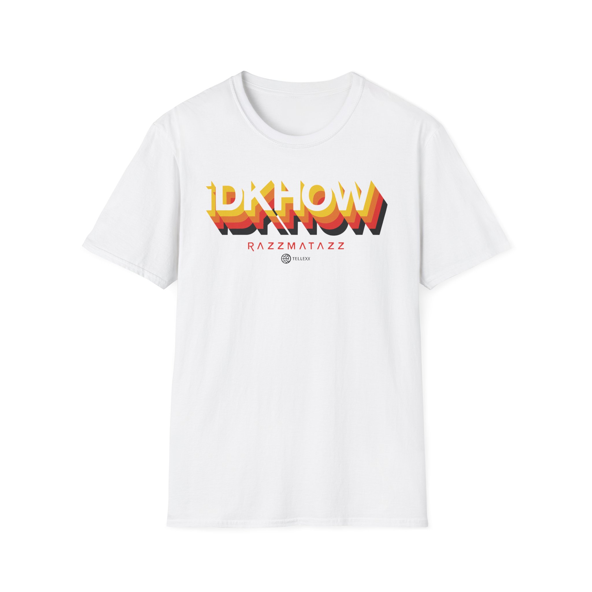 iDKHOW 3D Logo Unisex Softstyle T-Shirt