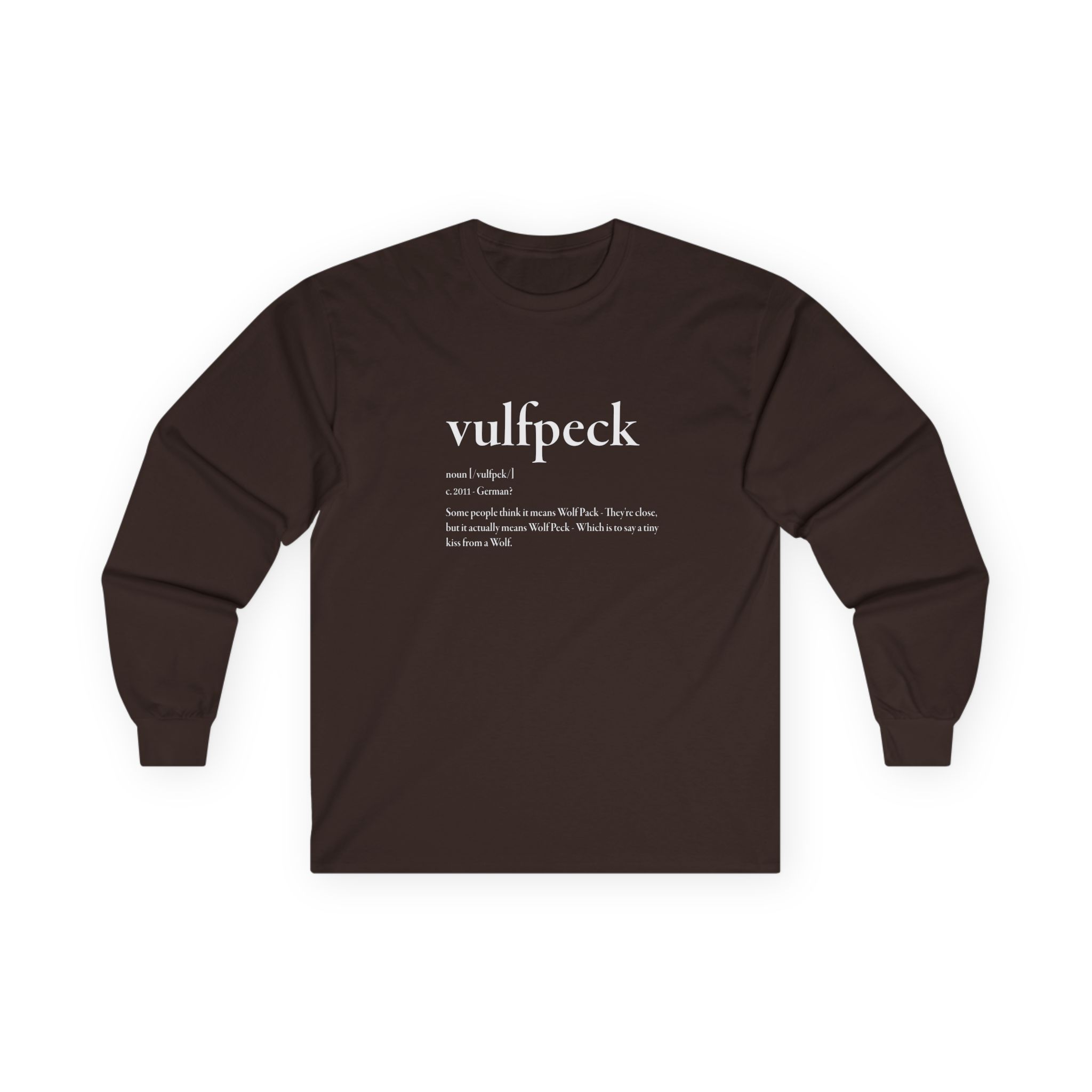 Vulfpeck Definition Unisex Ultra Cotton Long Sleeve Tee