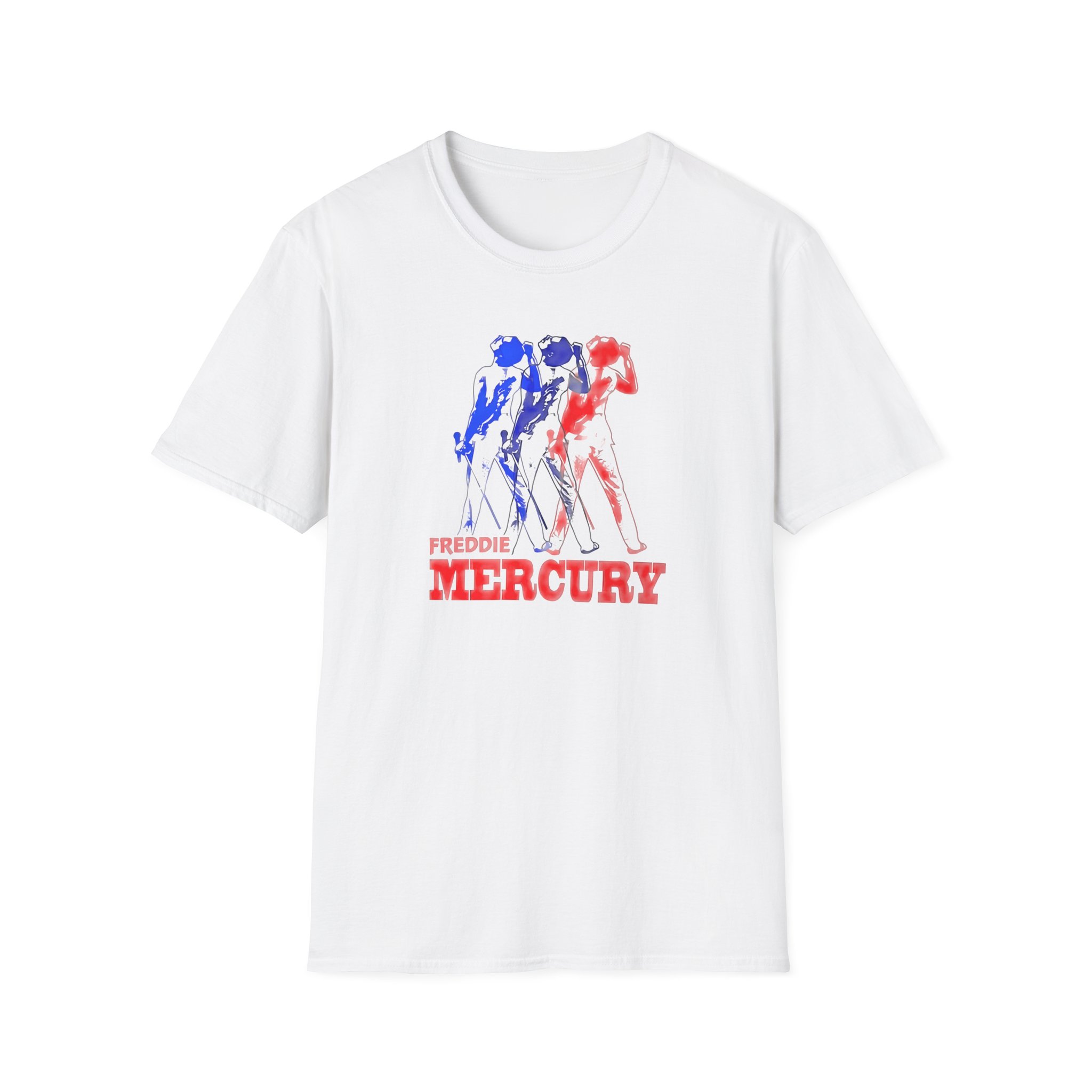 F M Multi Colour Photo Unisex Softstyle T-Shirt