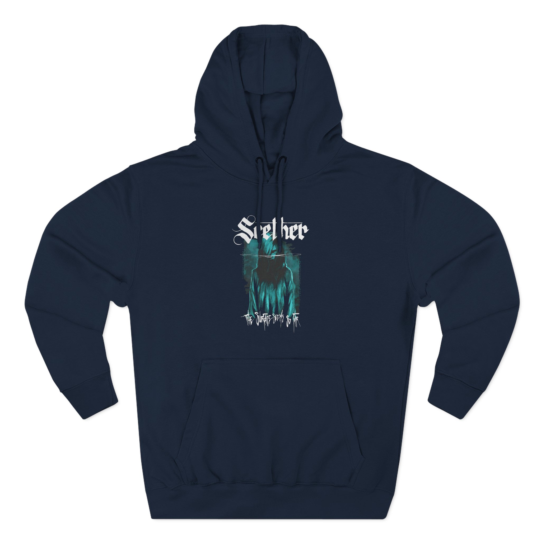Seether Surface Water Three-Panel Fleece Hoodie