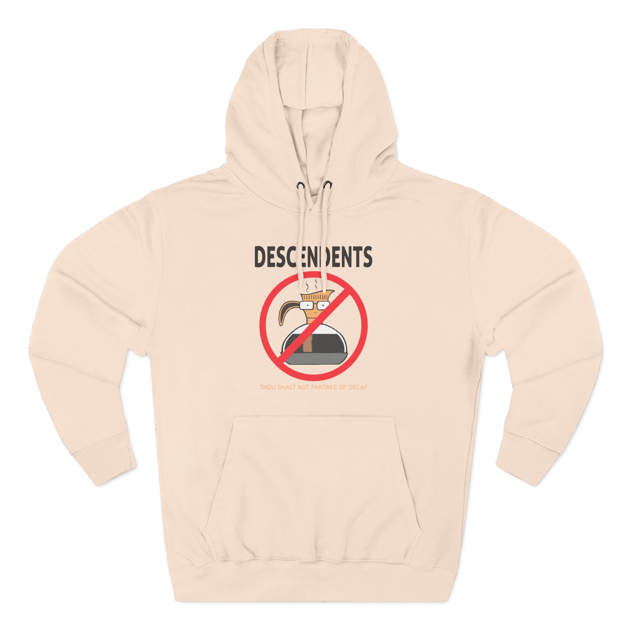 Descendents Decaf Three-Panel Fleece Hoodie