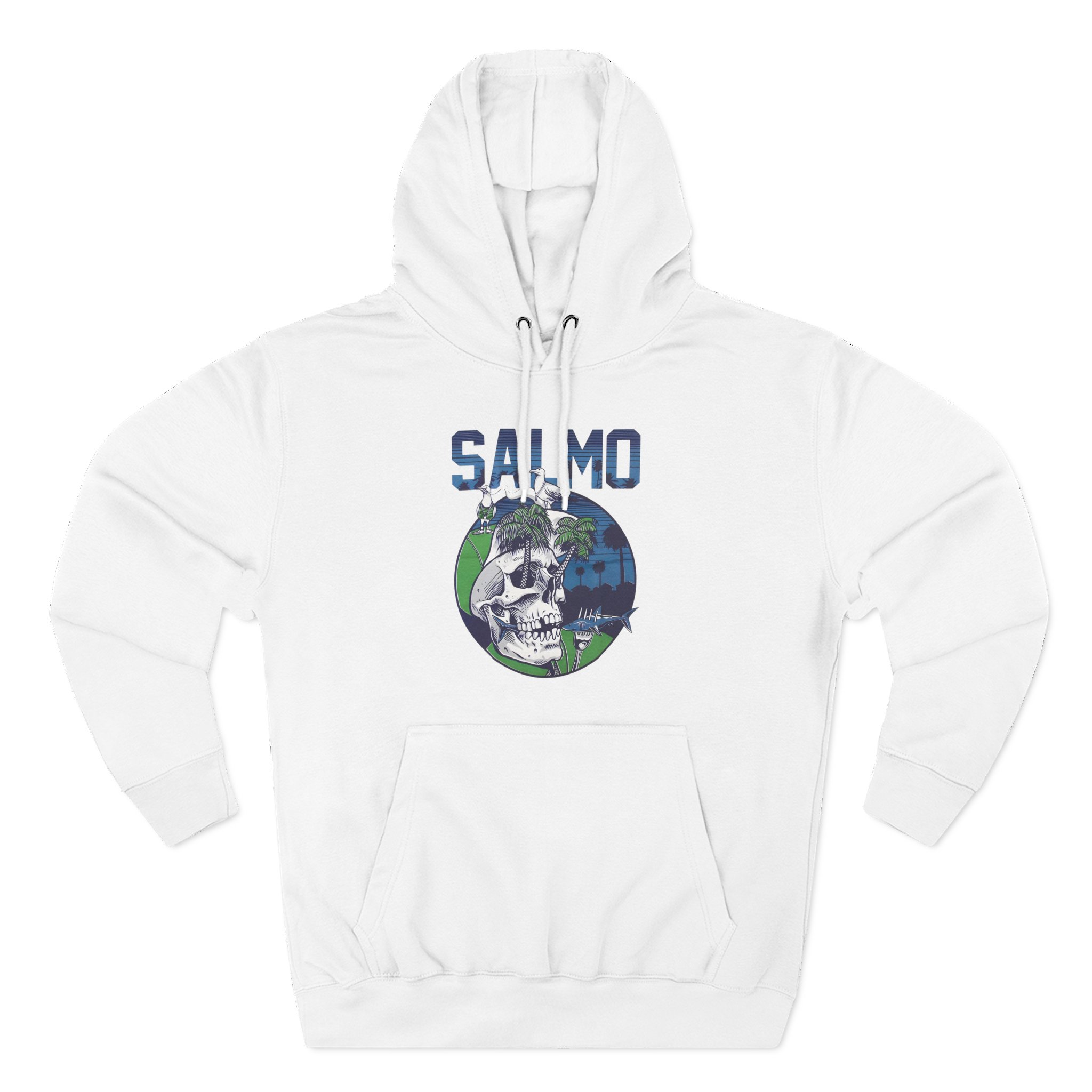 Salmo Shark Bait Three-Panel Fleece Hoodie