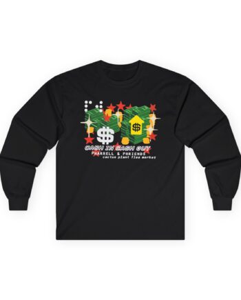 Pharrell Williams Cash in Cash Out Unisex Ultra Cotton Long Sleeve Tee