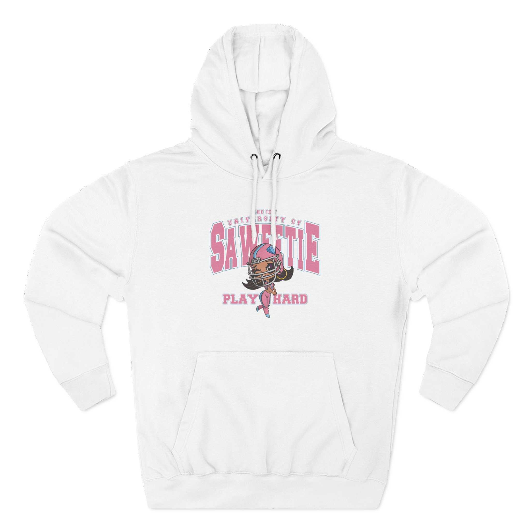 Saweetie the Icy University Three-Panel Fleece Hoodie
