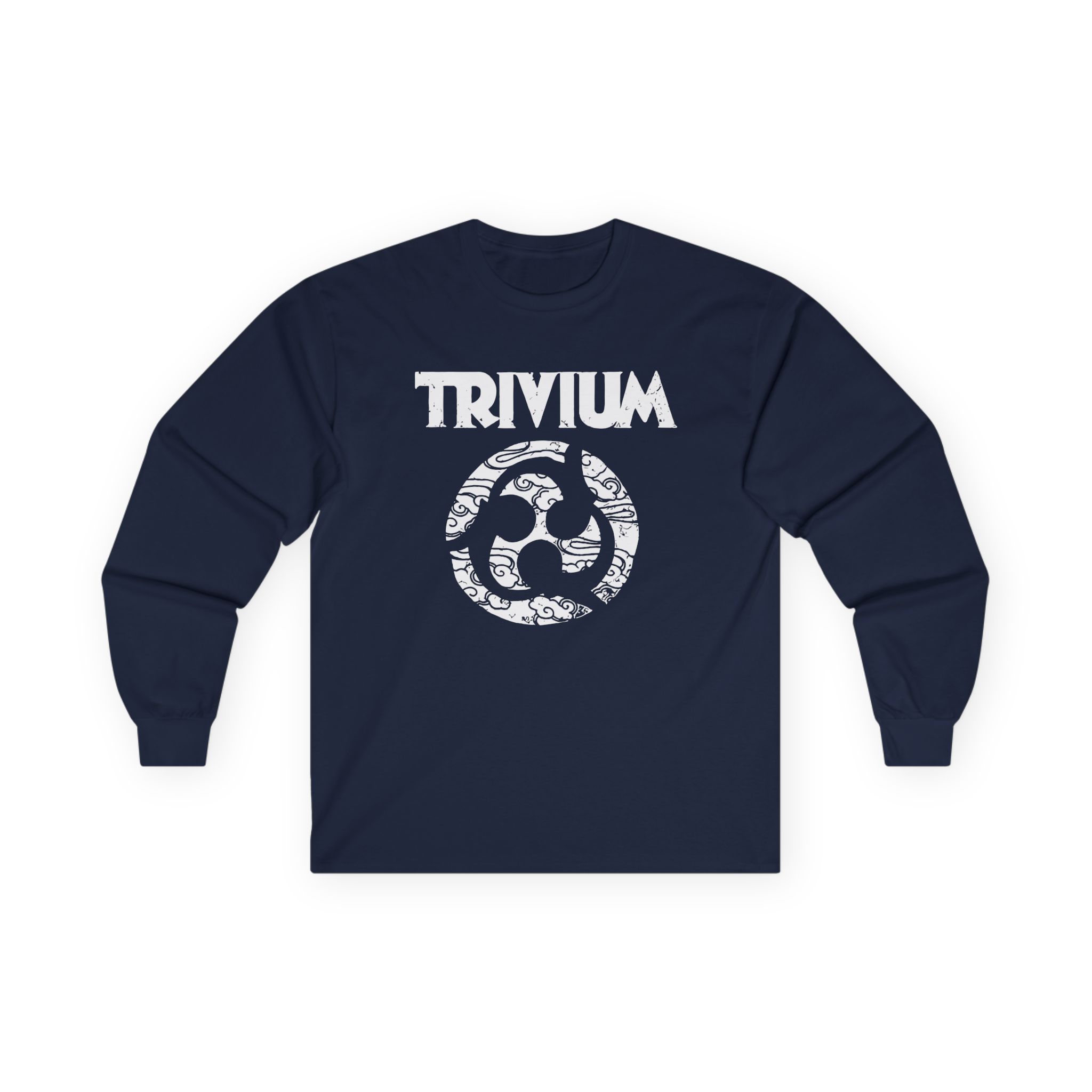 Trivium Swirl Logo Unisex Ultra Cotton Long Sleeve Tee