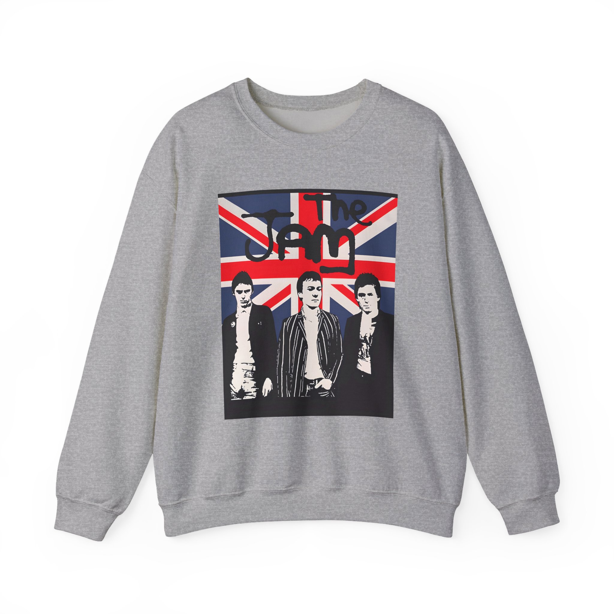 TJ British Flag Unisex Heavy Blendâ„¢ Crewneck Sweatshirt